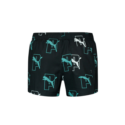 PUMA Swim Men's Cat Logo Short Length Shorts