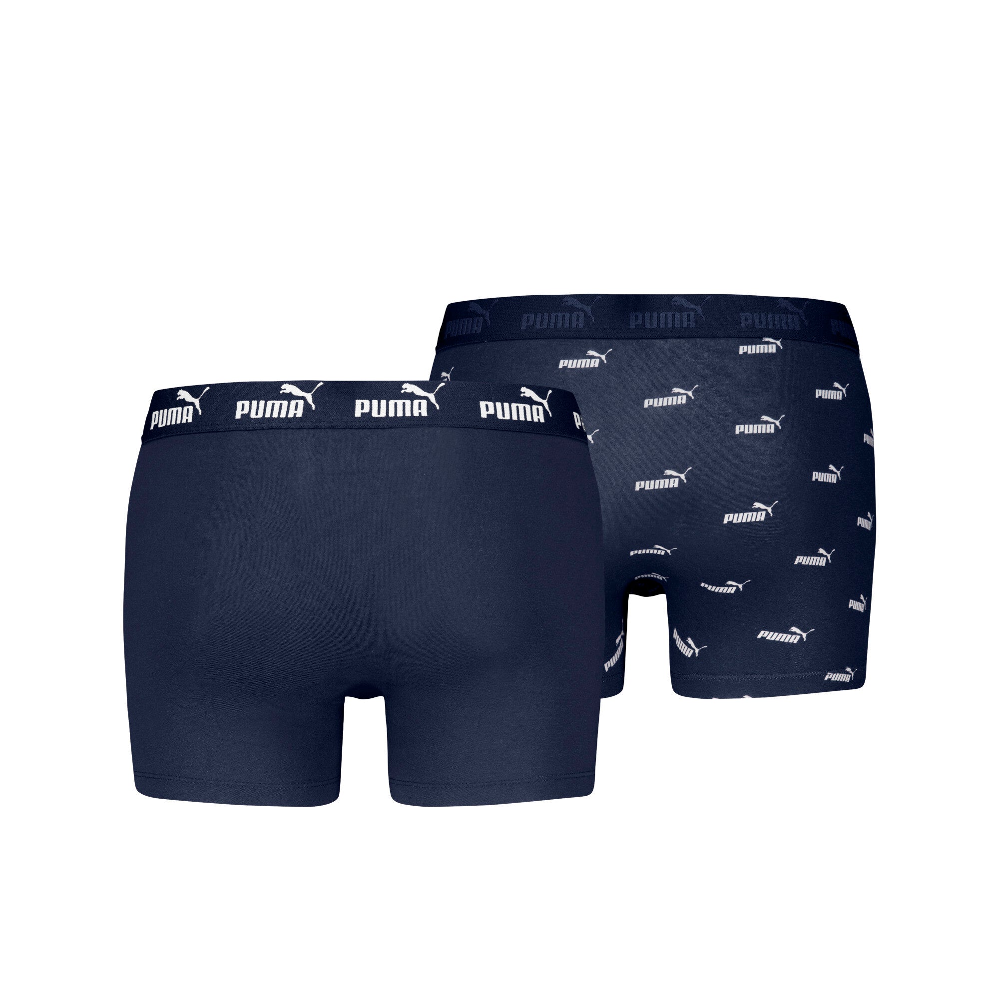 PUMA Elements Men Logo Print Boxers 2P