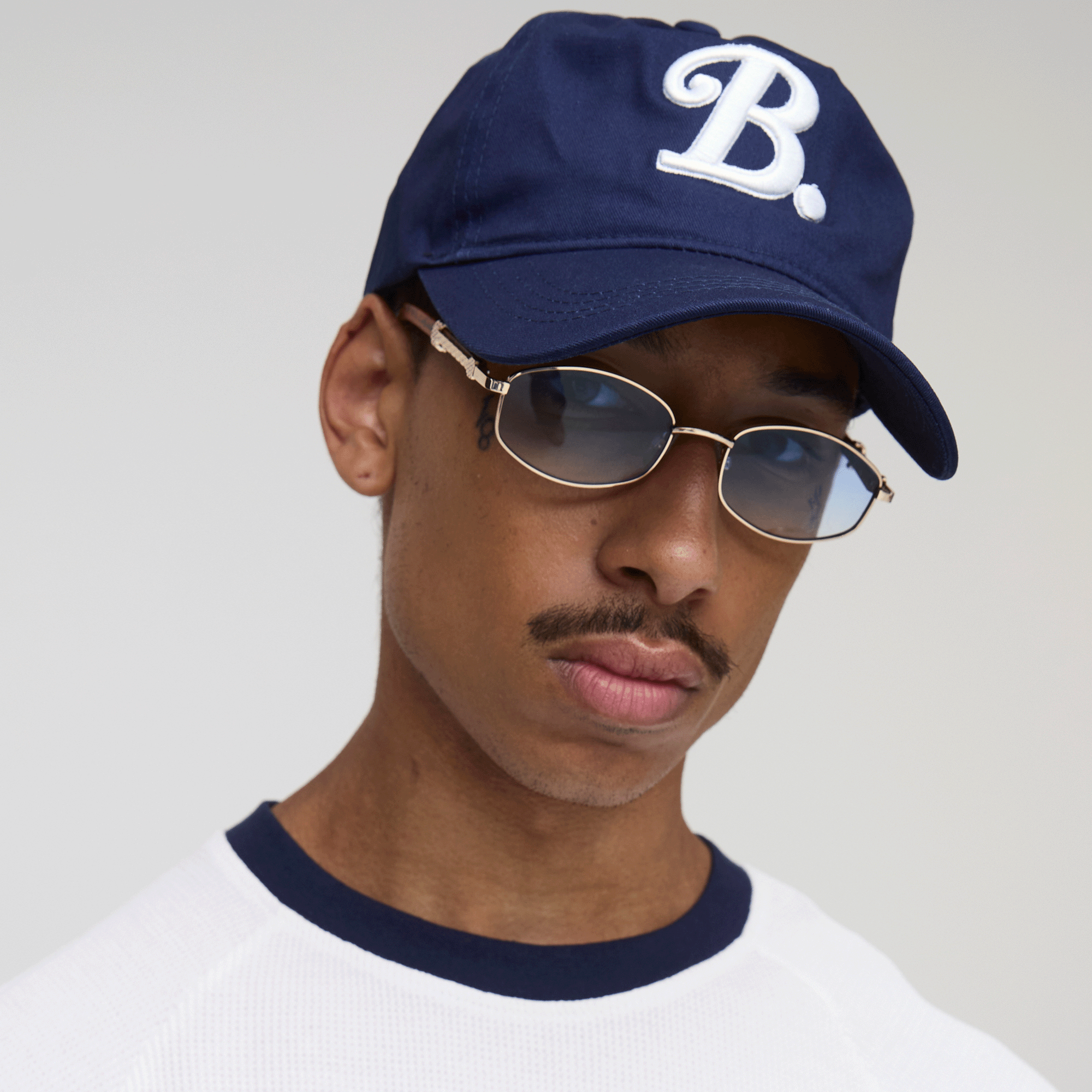 BOOHOOMAN B Embroidered Cap