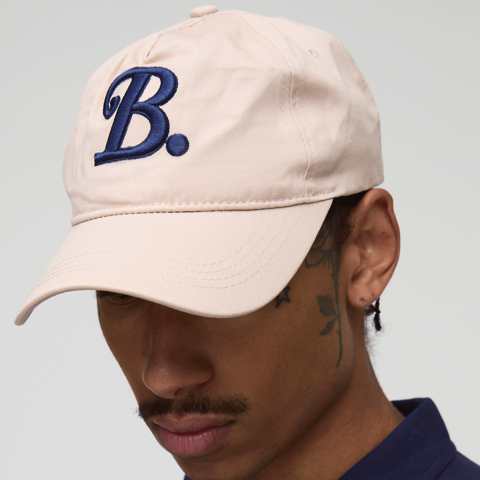 BOOHOOMAN B Embroidered Cap