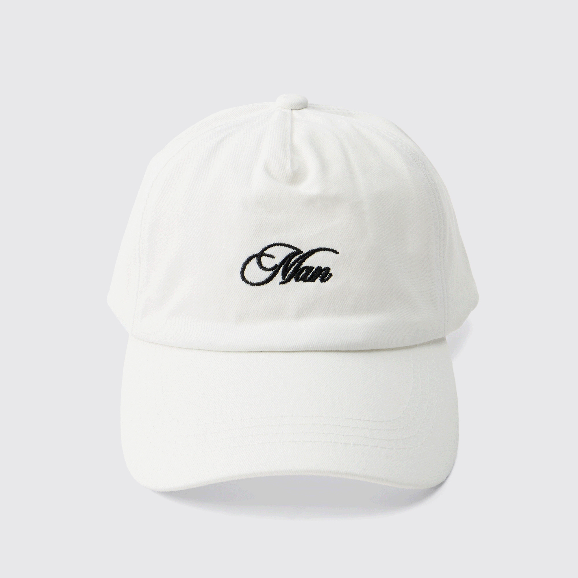 BOOHOOMAN Man Twill Embroidered Cap