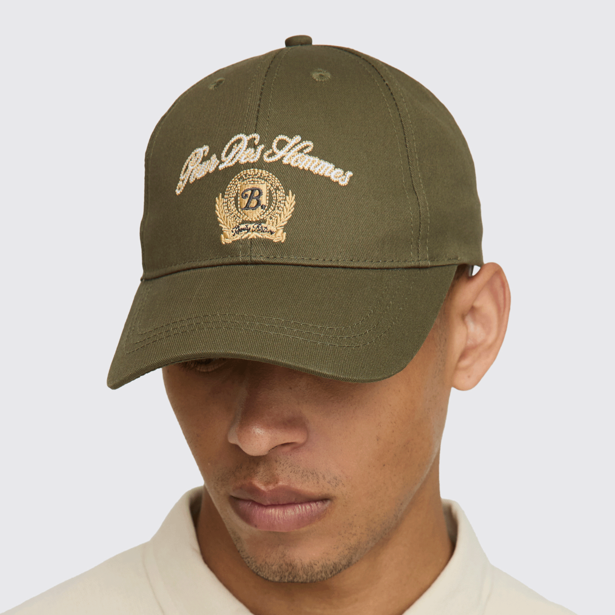 BOOHOOMAN Varsity Embroidered Twill Cap