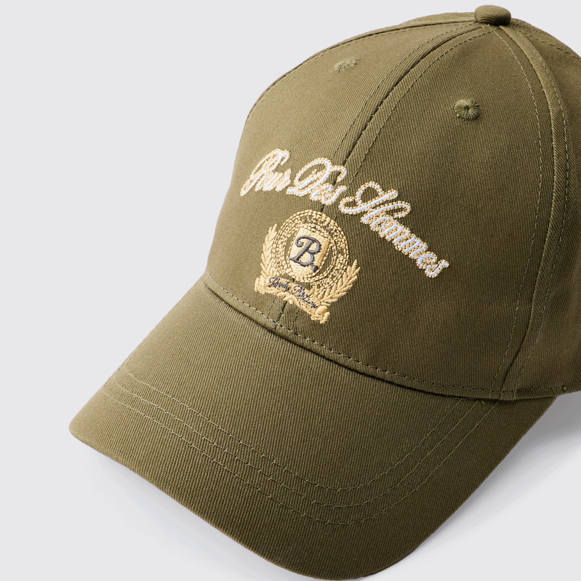 BOOHOOMAN Varsity Embroidered Twill Cap