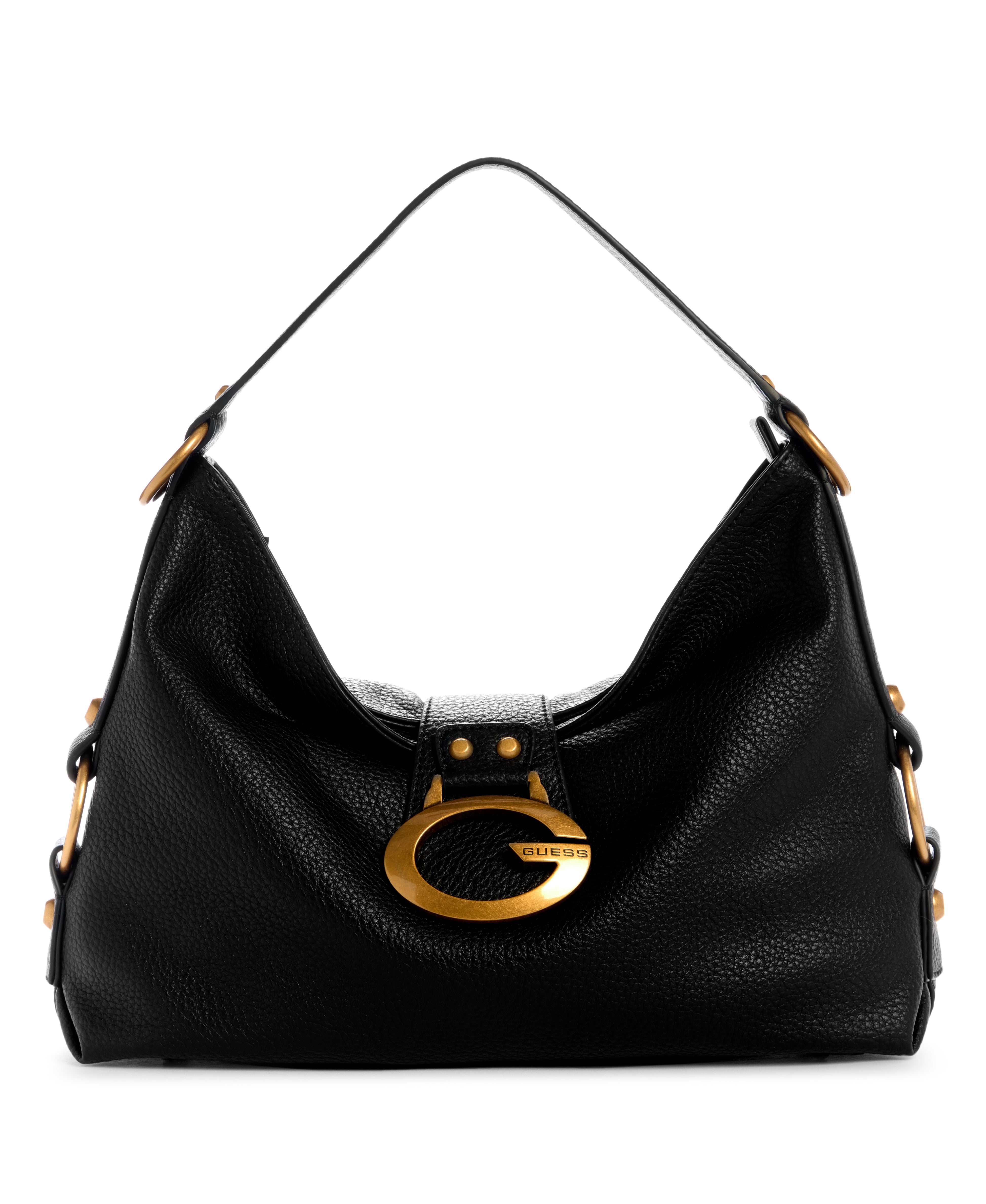 GUESS Black Camden Shoulder Bag