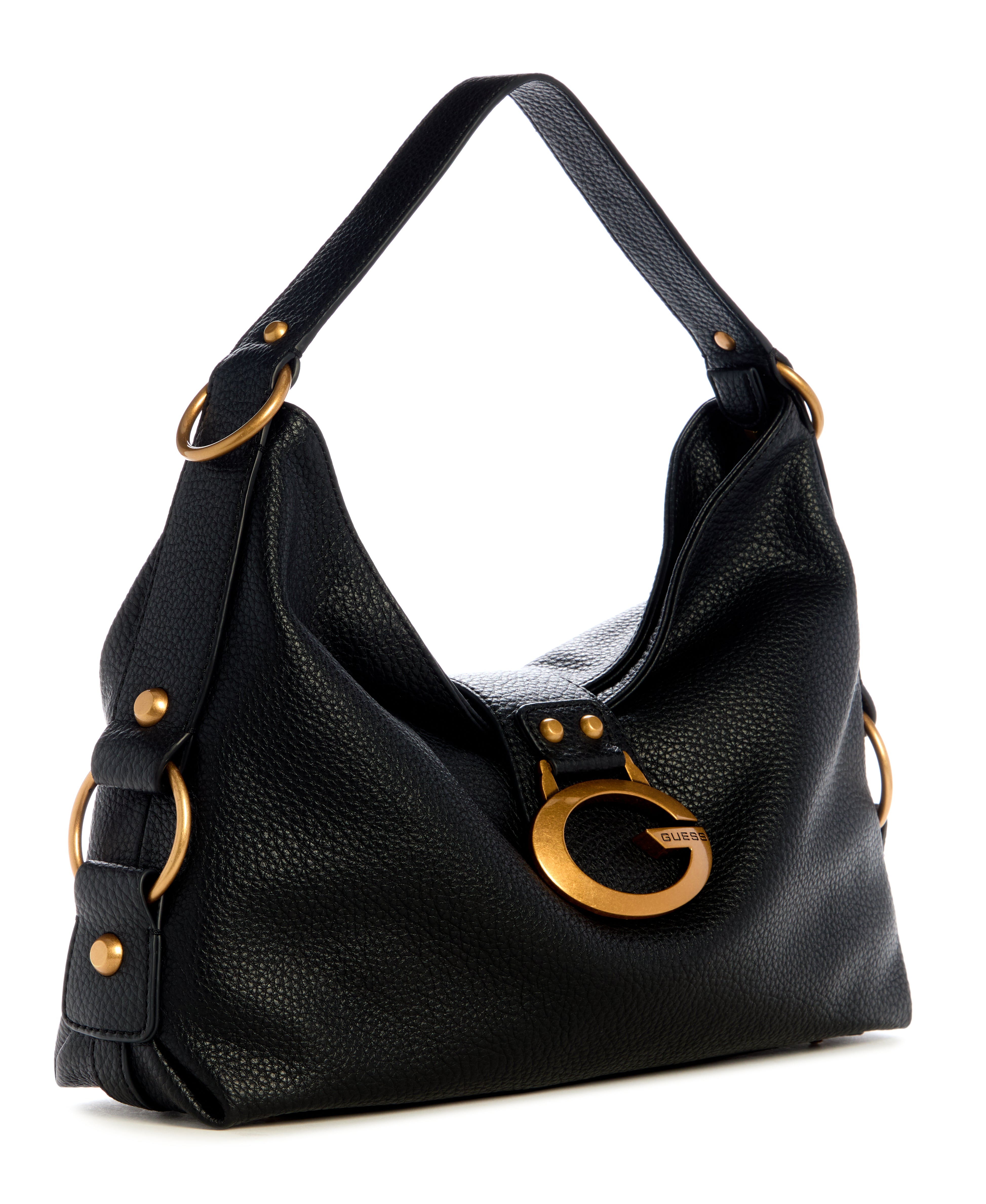 GUESS Black Camden Shoulder Bag