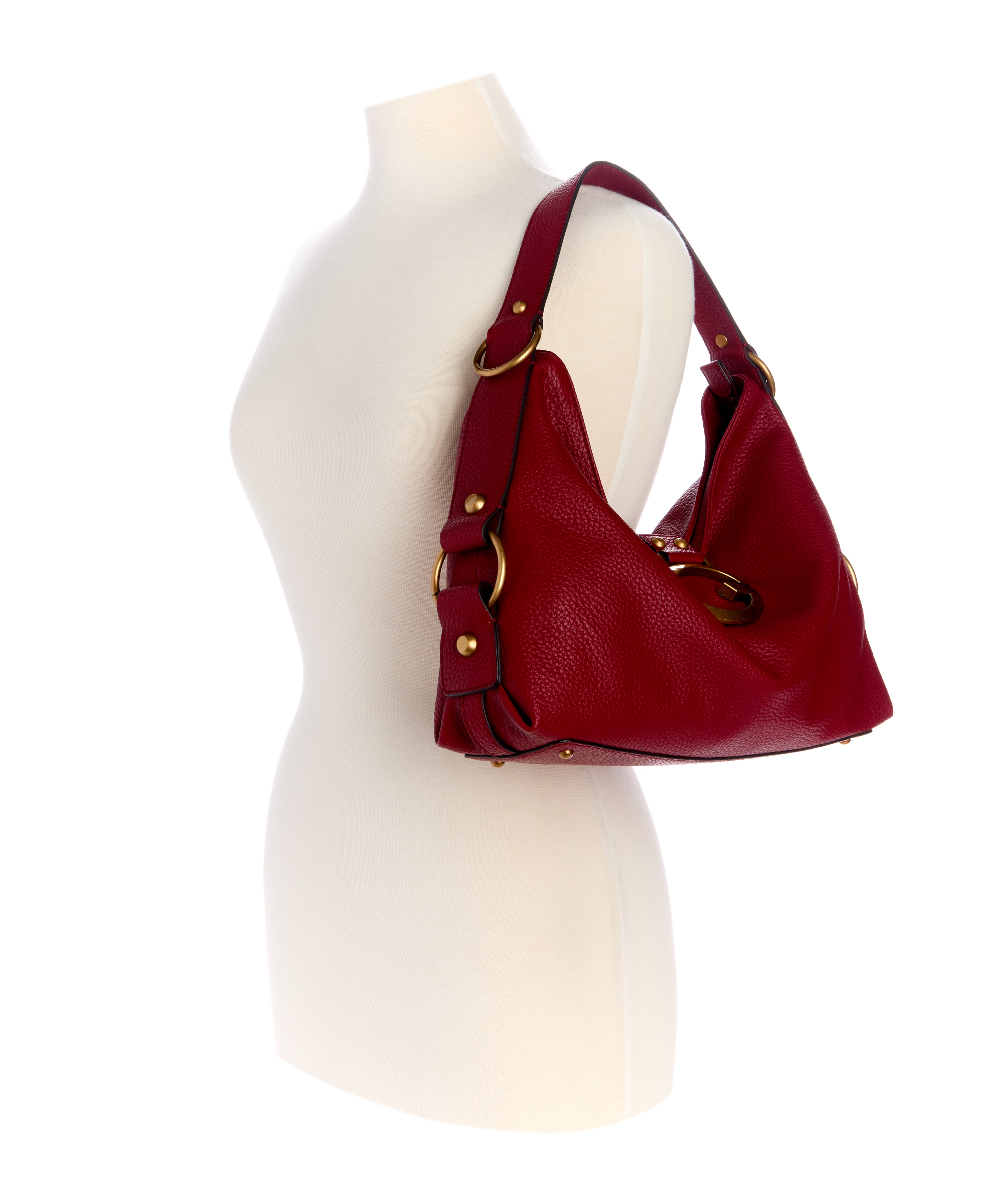 GUESS Red Camden Shoulder Bag