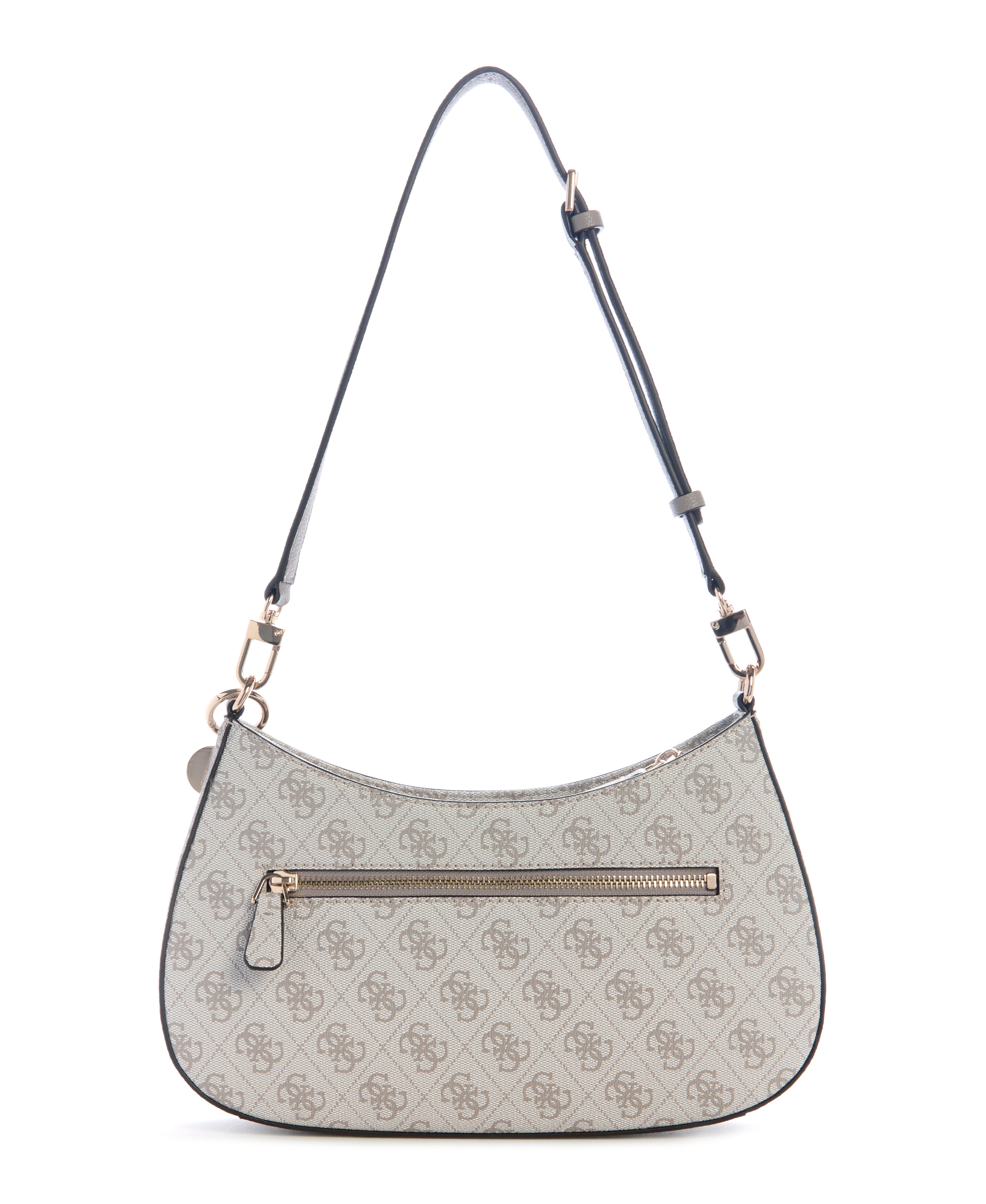 GUESS Noelle Logo Top Zip Shoulder Bag