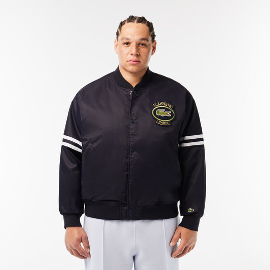 Lacoste Waterproof Bomber Jacket - Lacoste Apparel THE MIX