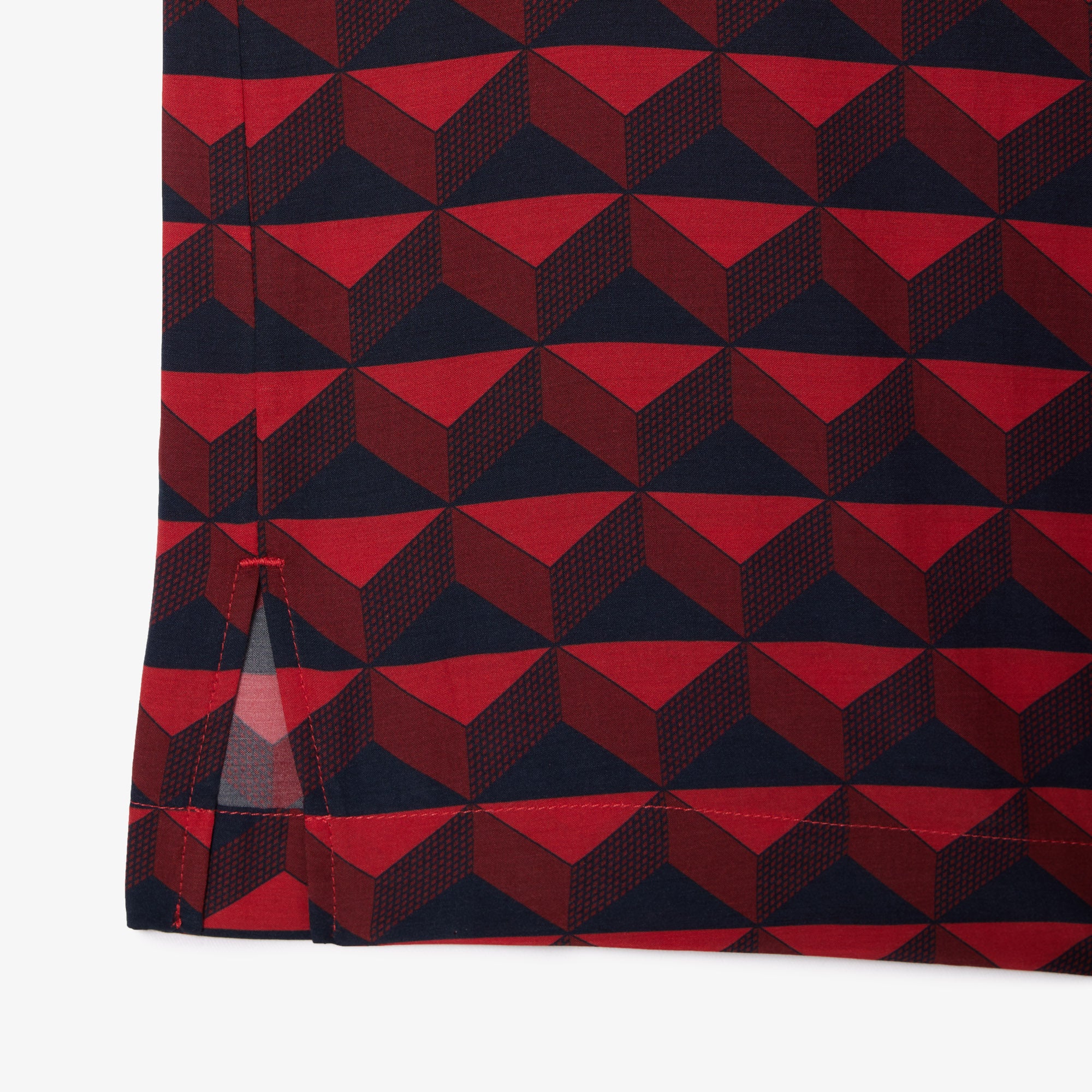 Lacoste Women's Oversized Shirt With Monogram Print