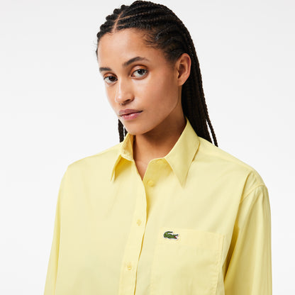 Lacoste Women's Oversized Poplin Shirt