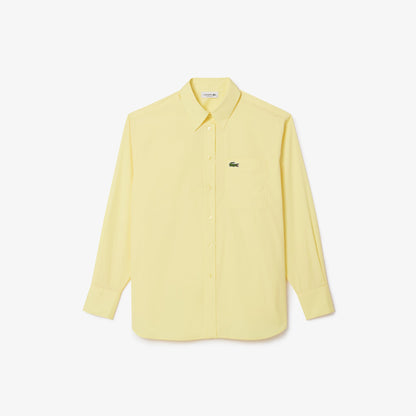 Lacoste Women's Oversized Poplin Shirt