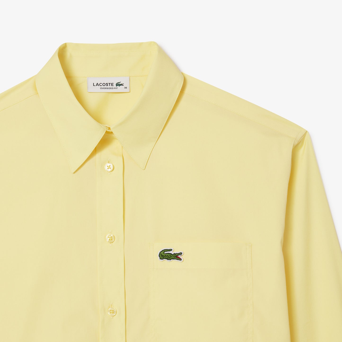 Lacoste Women's Oversized Poplin Shirt