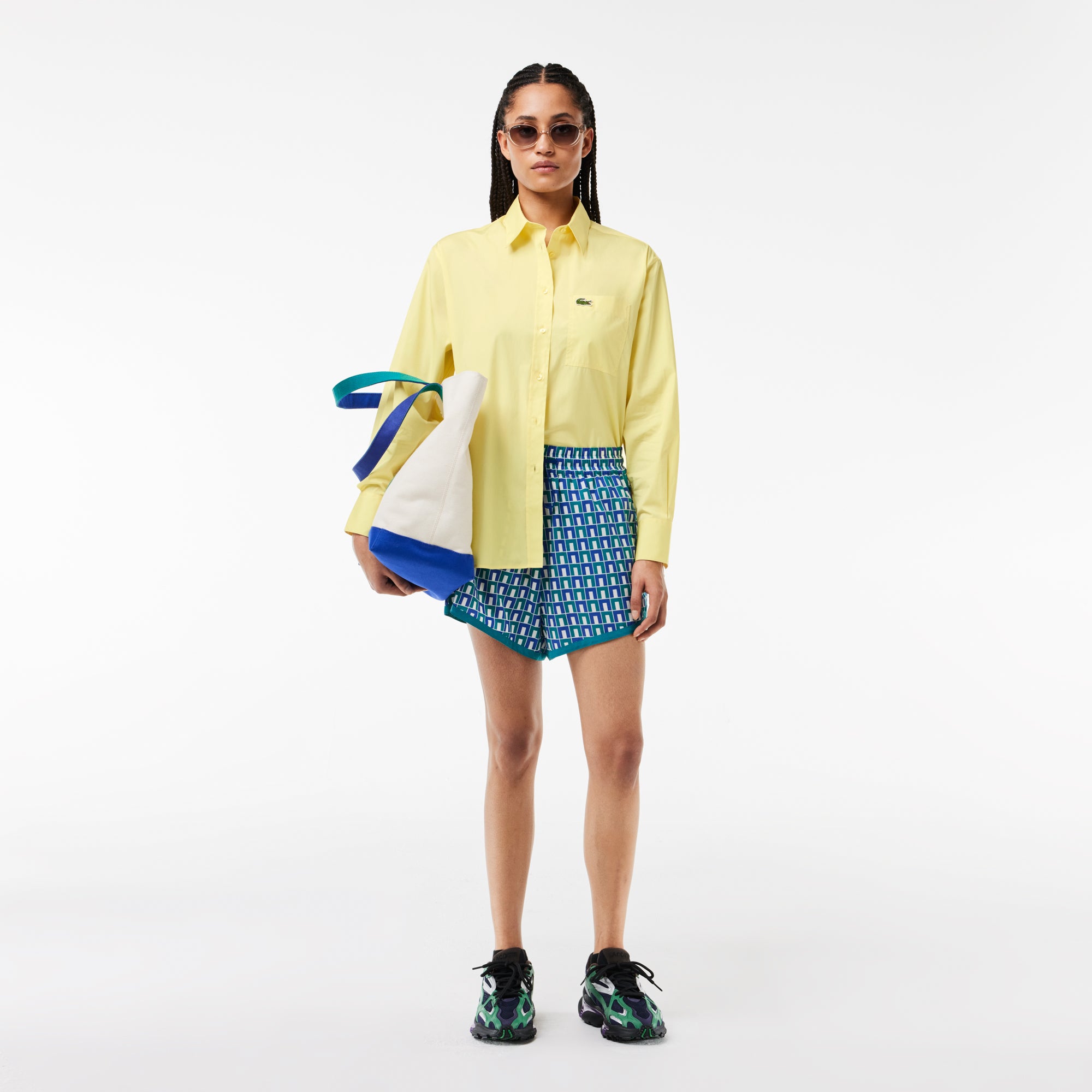 Lacoste Women's Oversized Poplin Shirt