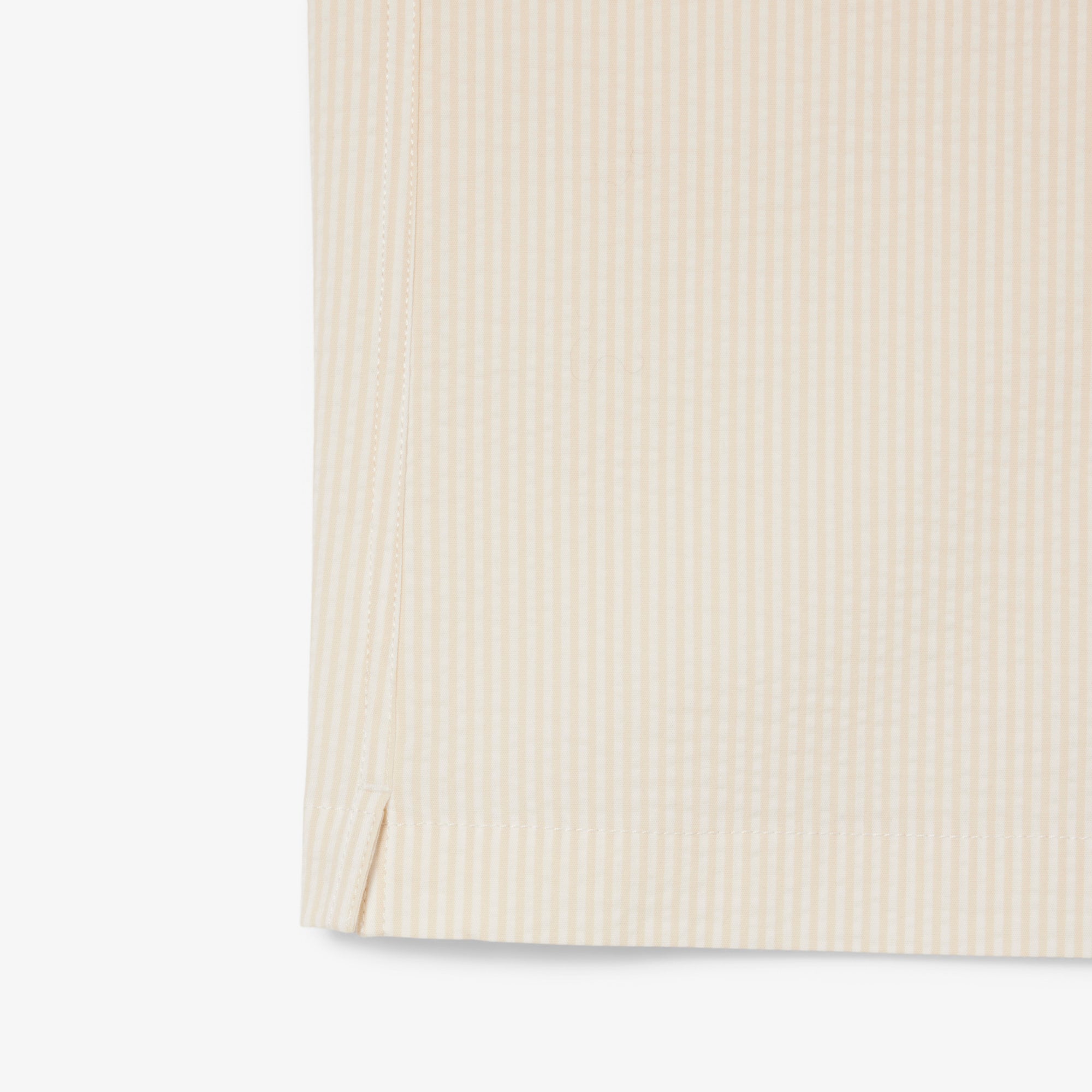 LACOSTE Relaxed Fit Seersucker Shirt