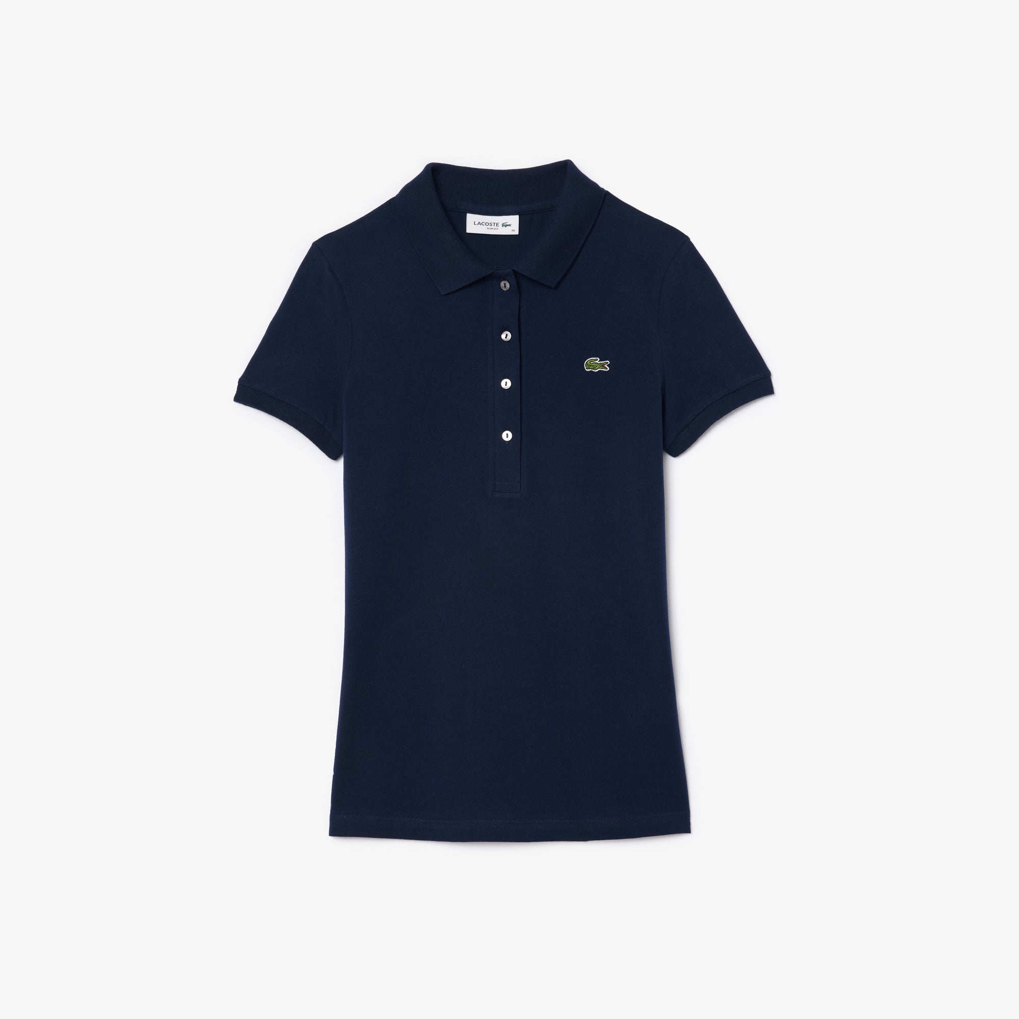 LACOSTE Slim Fit L.12.D Stretch Cotton Polo Shirt