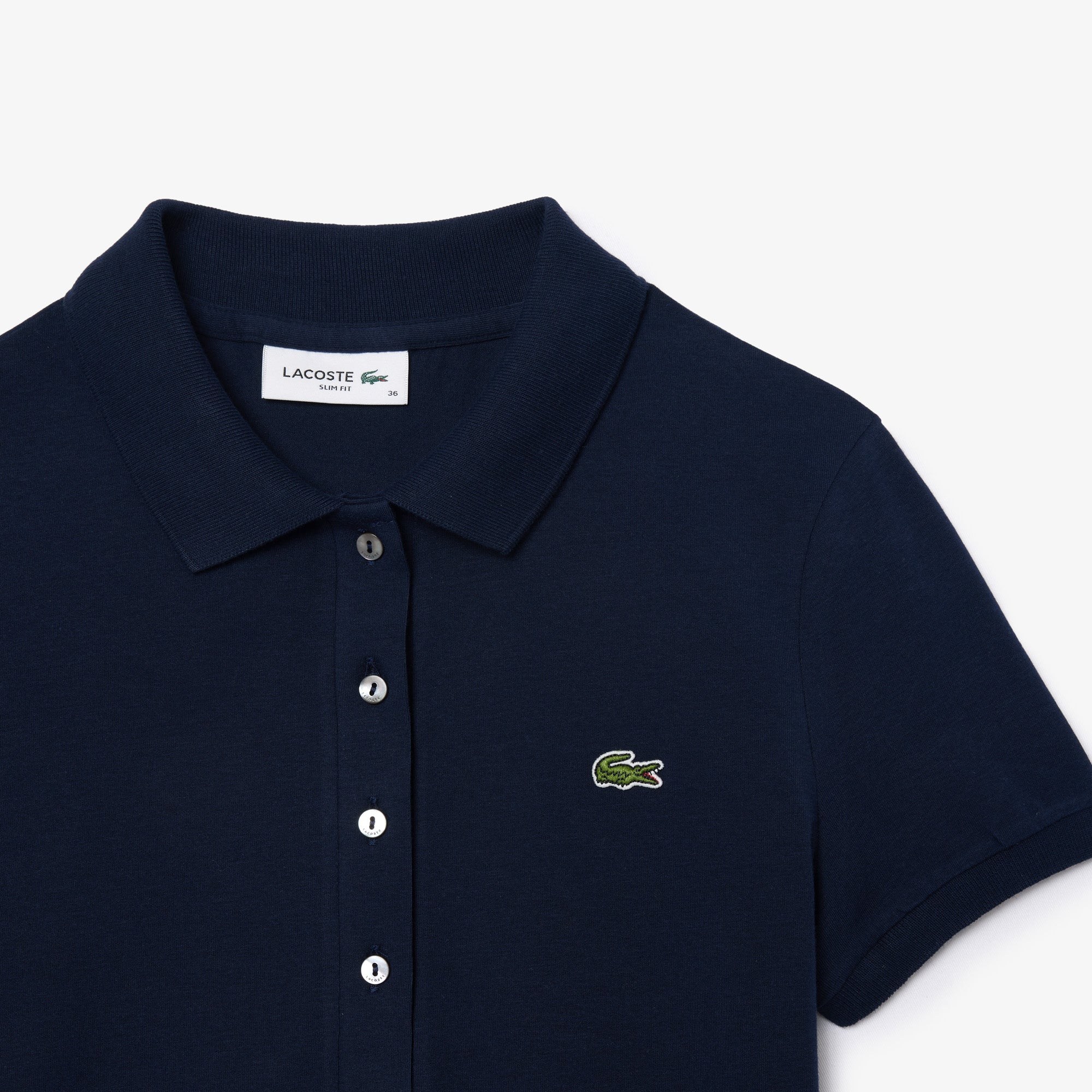 LACOSTE Slim Fit L.12.D Stretch Cotton Polo Shirt