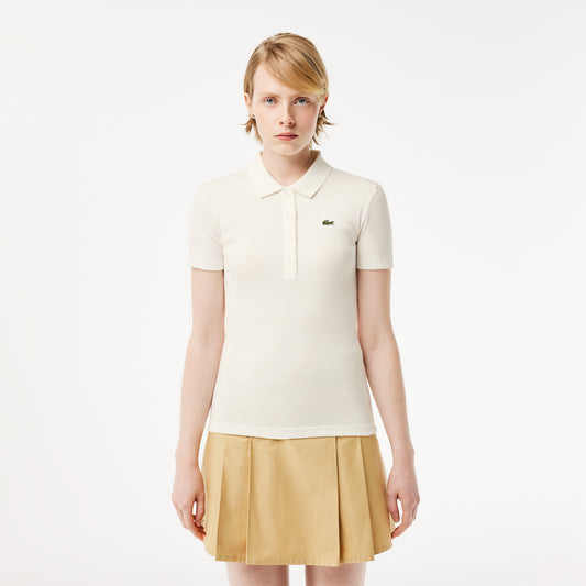 Lacoste L.12.D Slim Fit Ribbed Cotton Polo Shirt