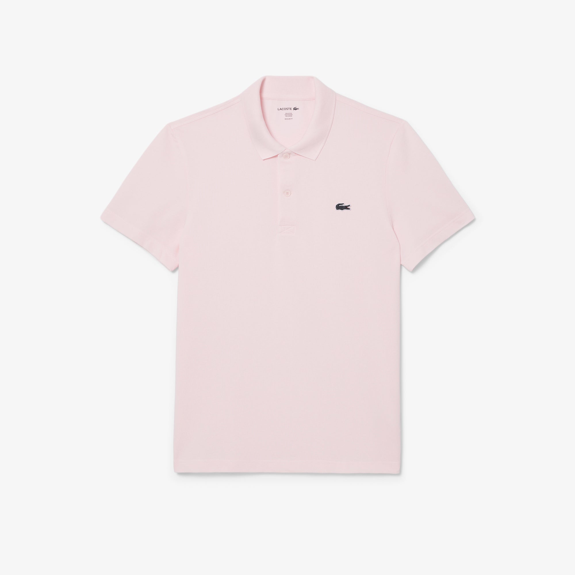 LACOSTE Regular Fit Cotton Blend Polo Shirt