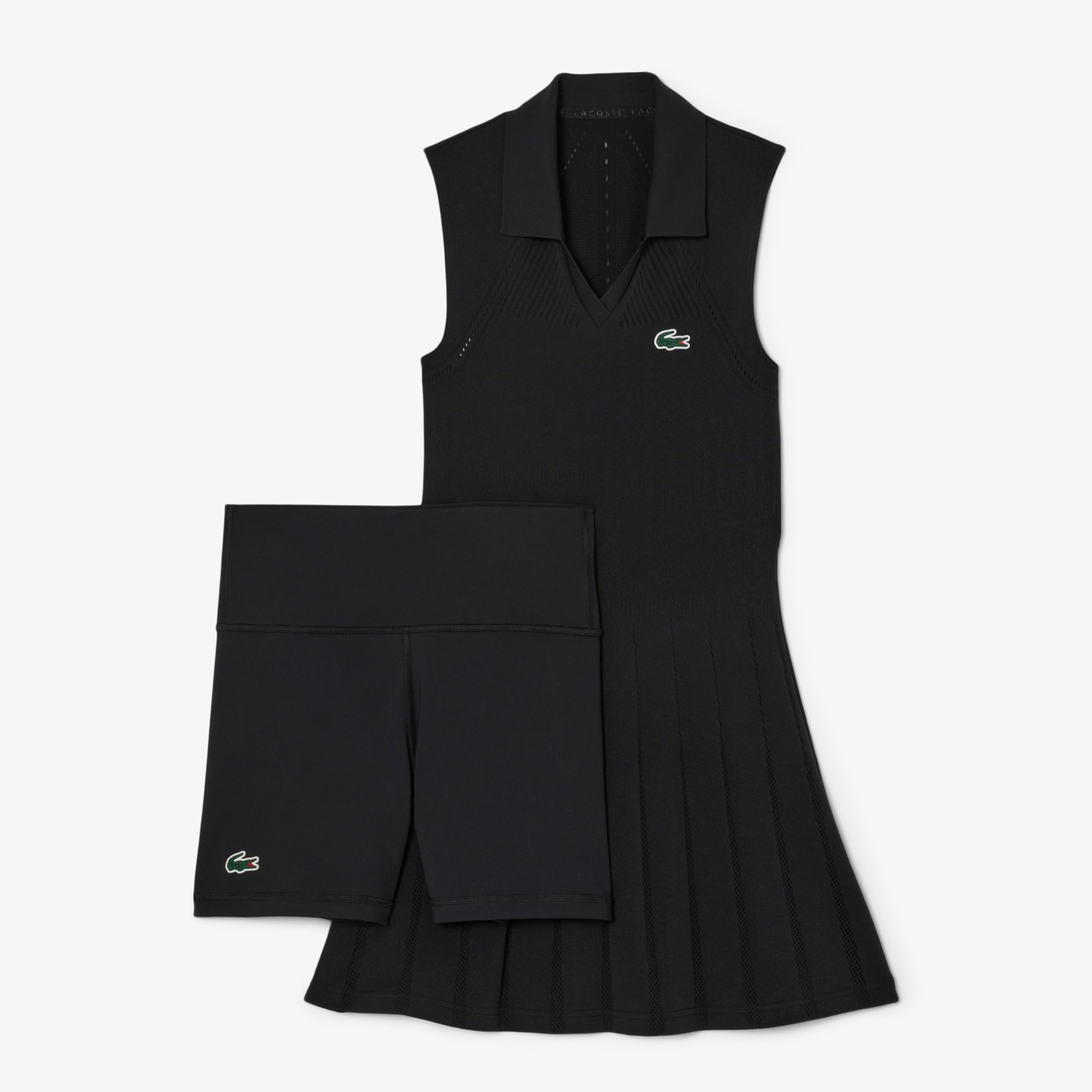 LACOSTE Women's Stretch Tennis Dress & Shorts