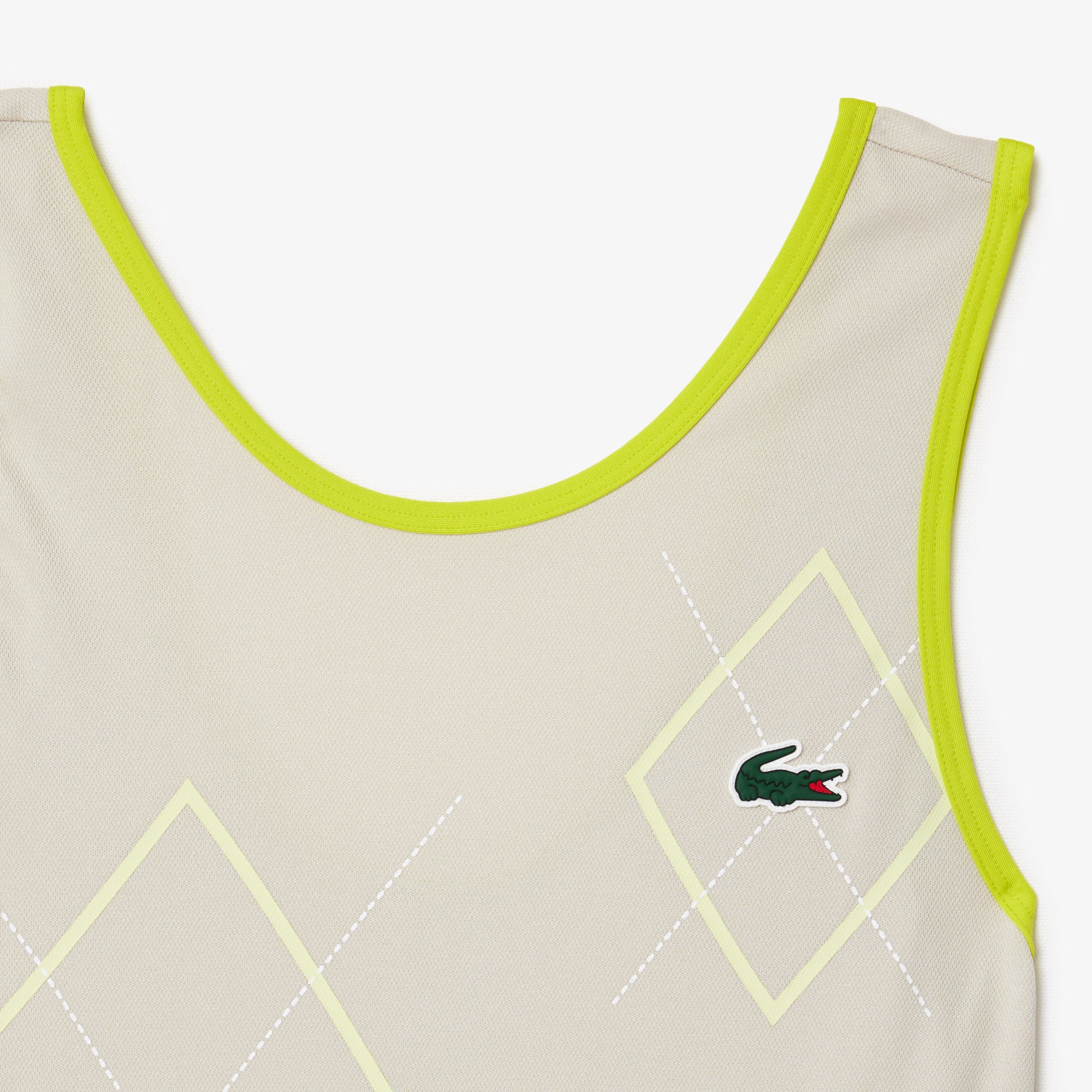 LACOSTE Women's Ultra Dry Tennis Dress with Removable Liner