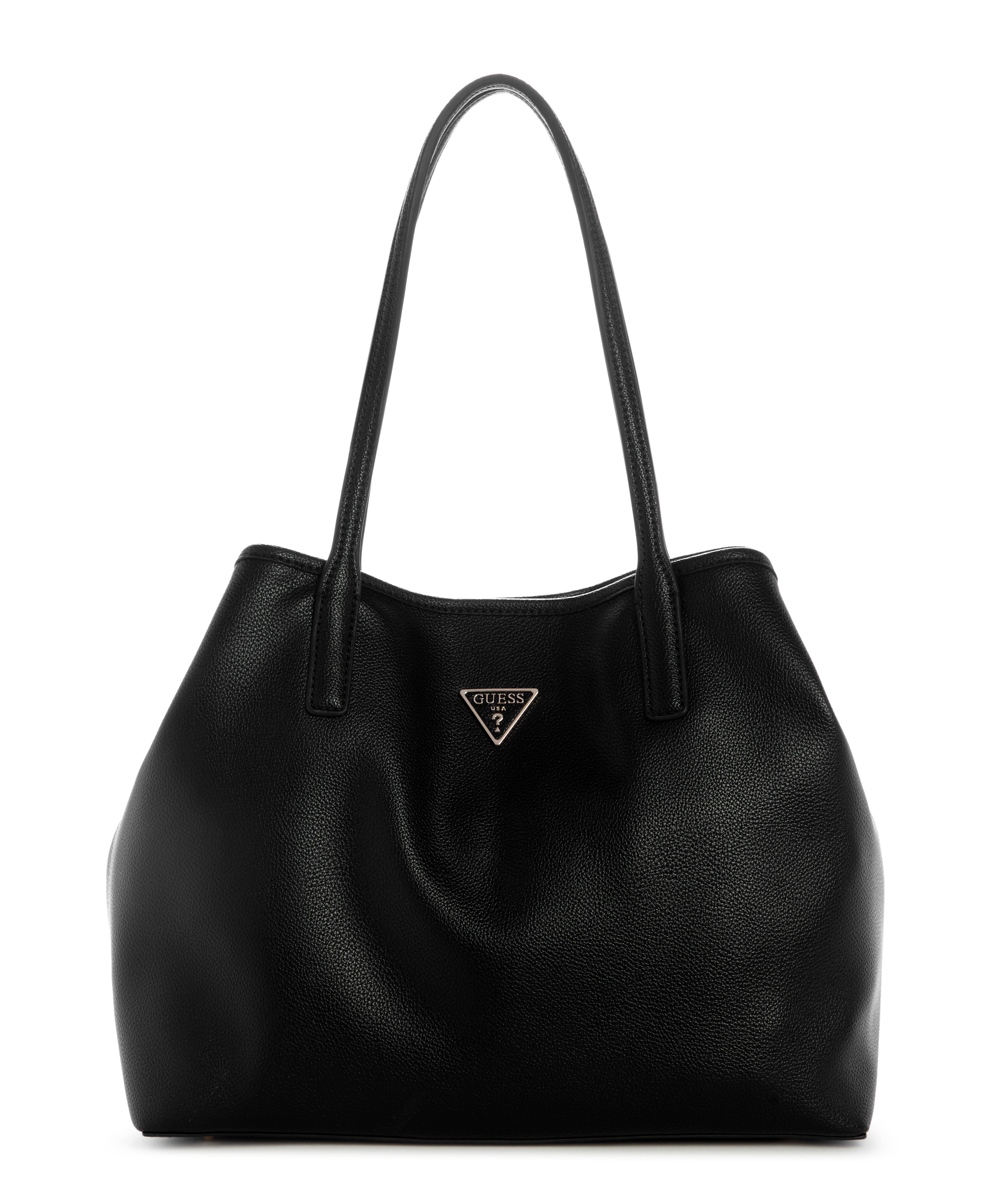 GUESSS Black Logo Victtoria 2-in-1 Tote Bag