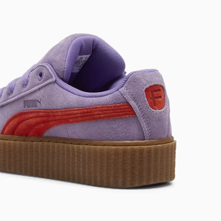 FENTY x PUMA Creeper Phatty Unisex Sneakers - Lavender Alert-Burnt Red-Gum / 5½ - PUMA Shoes THE MIX