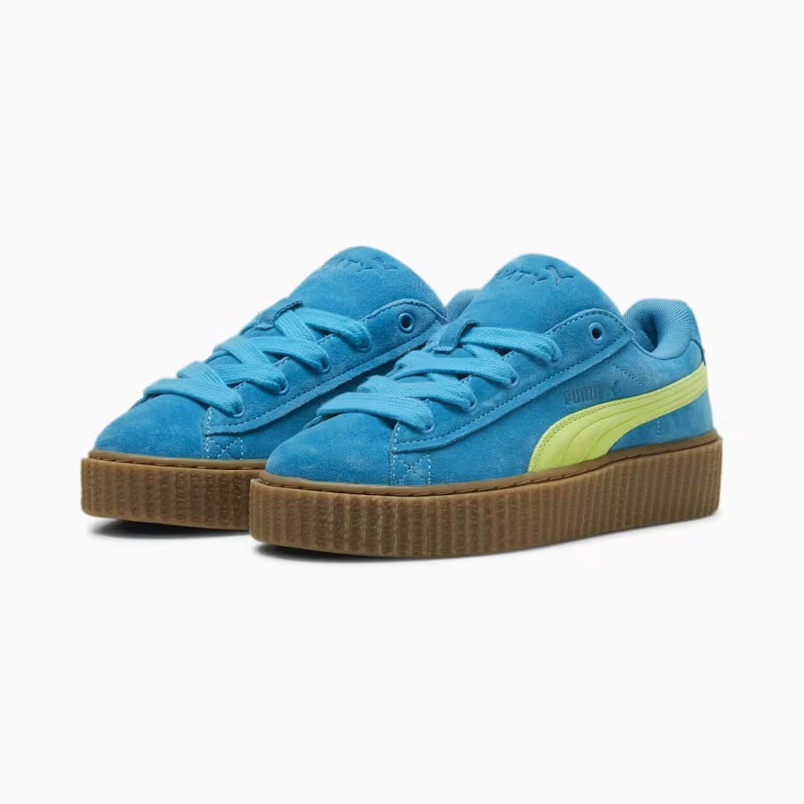 FENTY x PUMA Creeper Phatty Unisex Sneakers - Speed Blue-Lime Pow-Gum / 5 - PUMA Shoes THE MIX