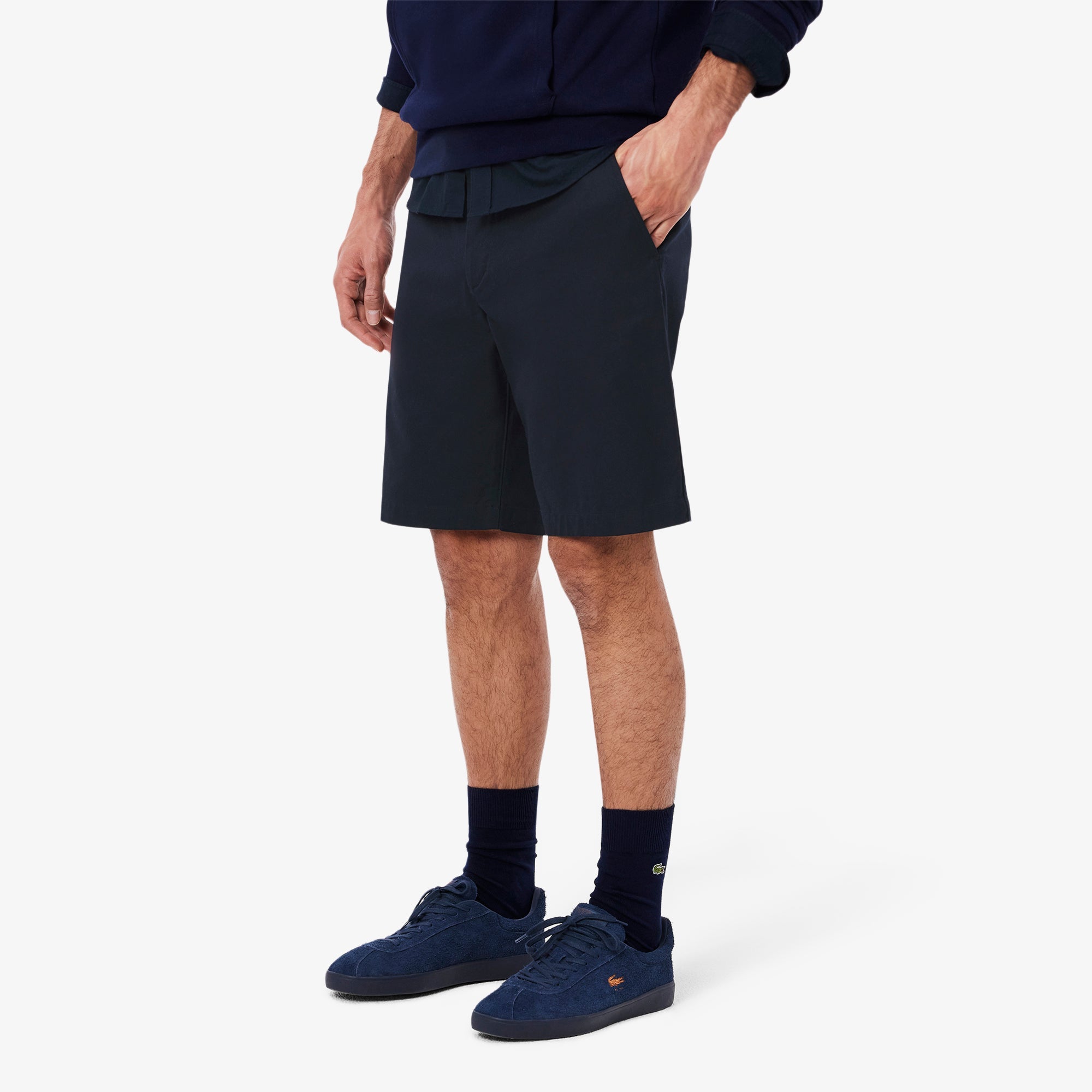 Lacoste Regular Fit Gabardine Chino Bermuda Shorts