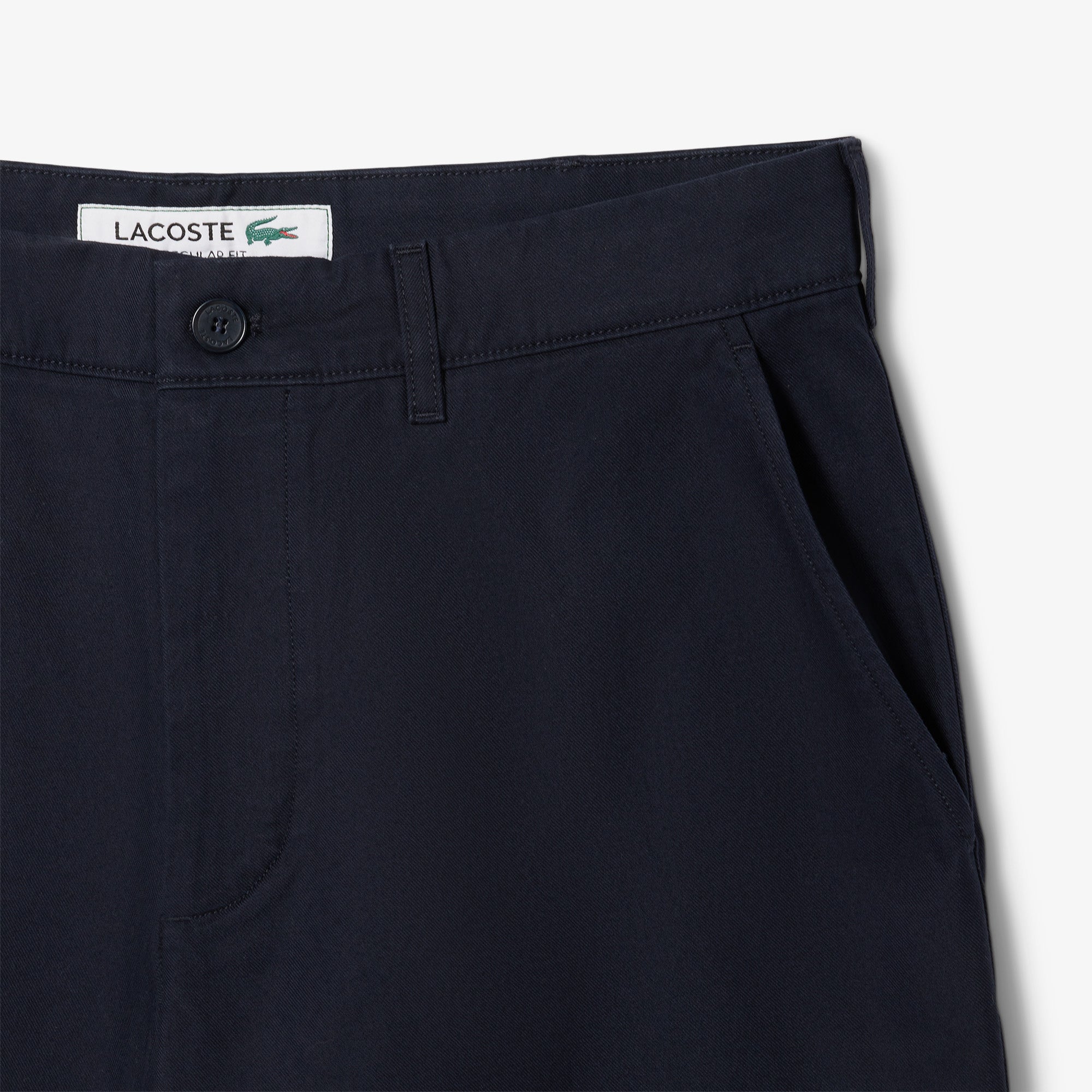 Lacoste Regular Fit Gabardine Chino Bermuda Shorts