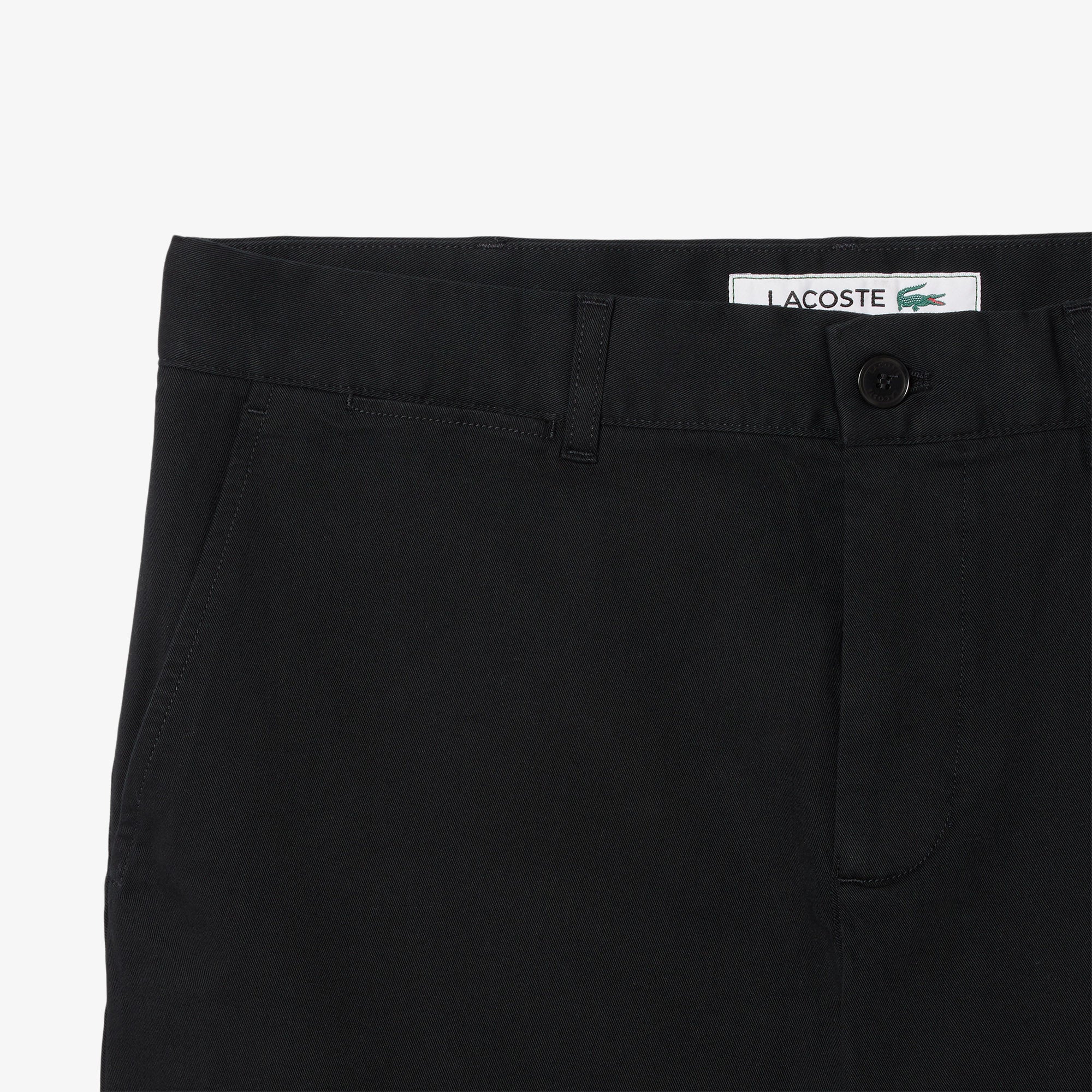 LACOSTE Slim Fit Stretch Cotton Chino Shorts