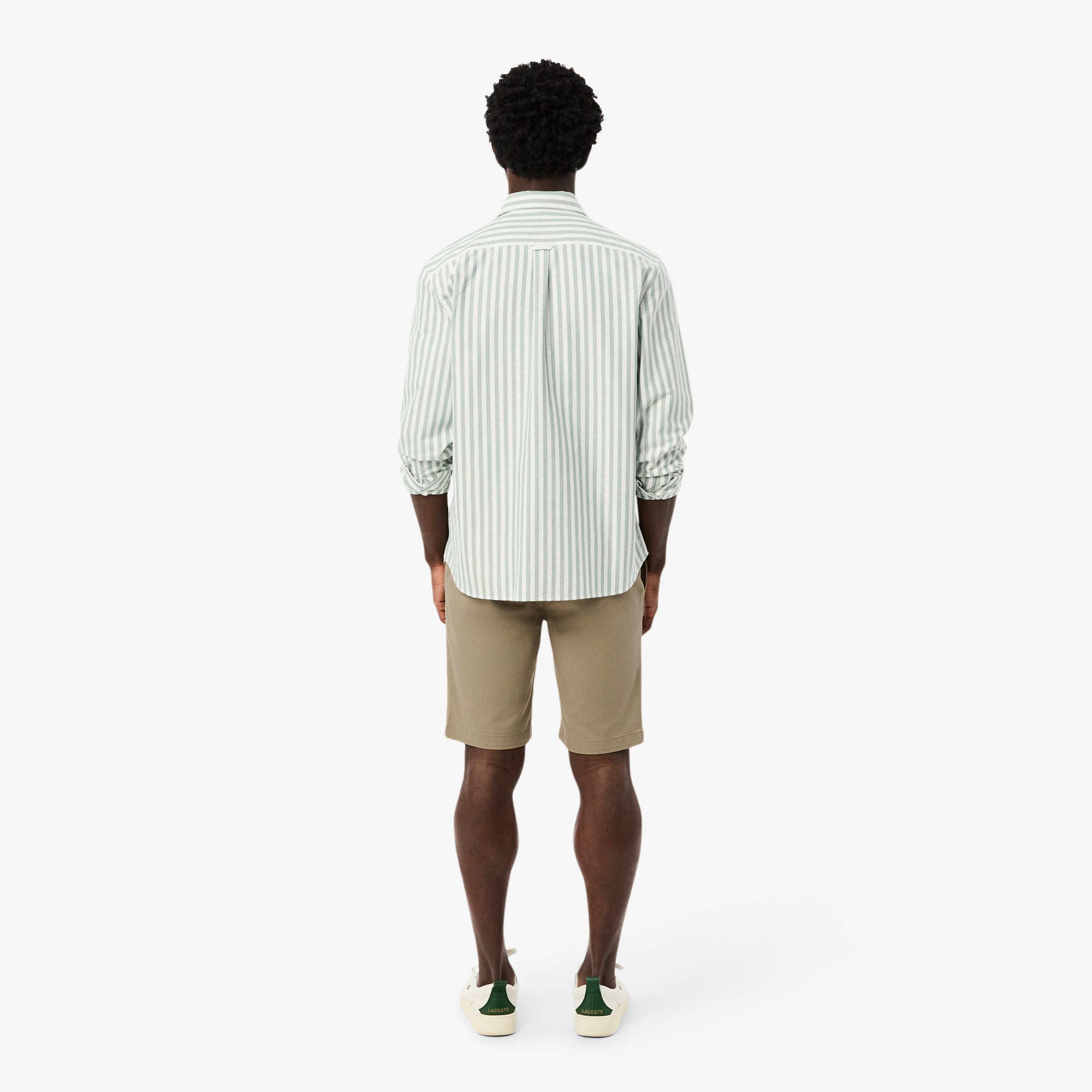 LACOSTE Slim Fit Stretch Cotton Chino Shorts