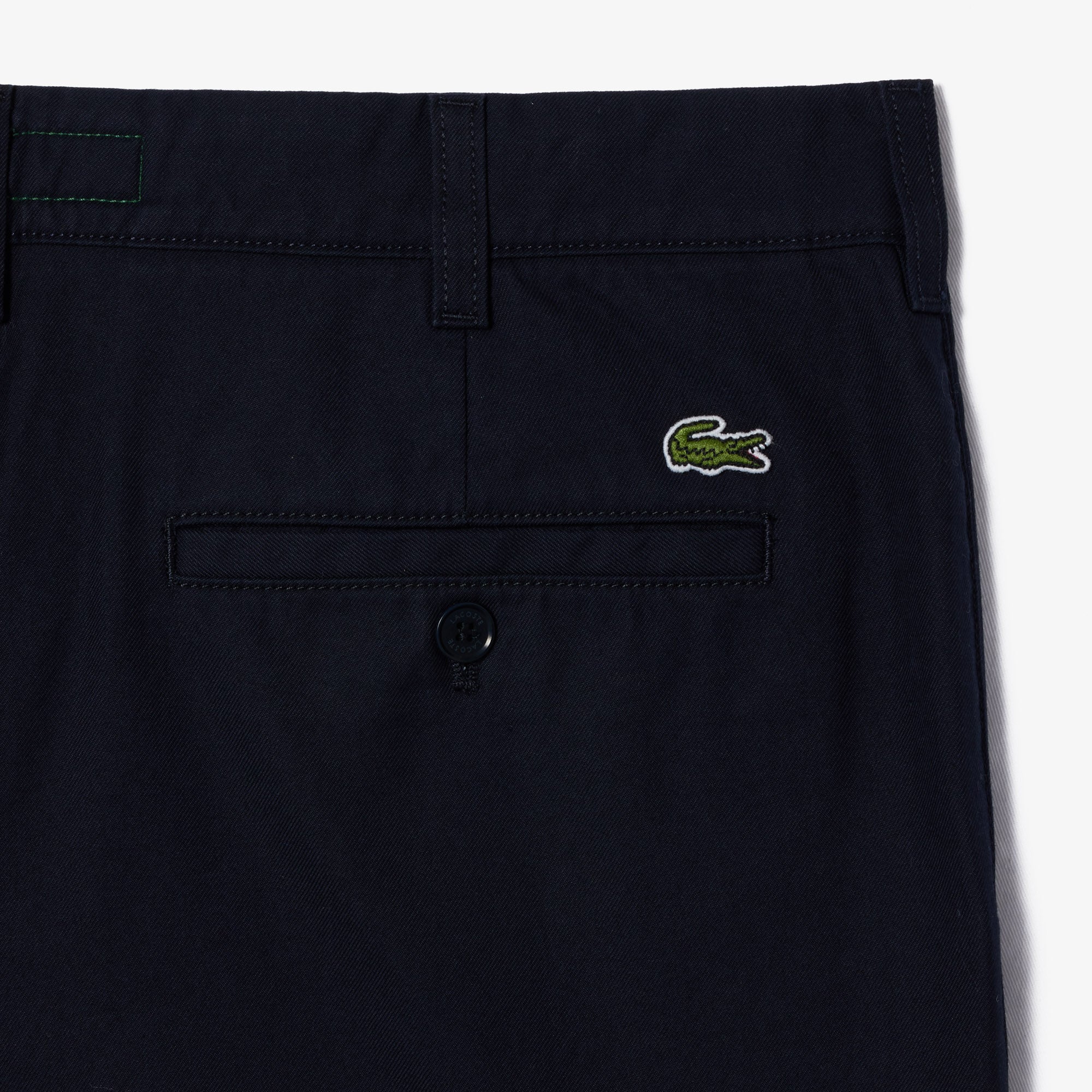 LACOSTE Men's Straight Fit Cotton Twill Shorts
