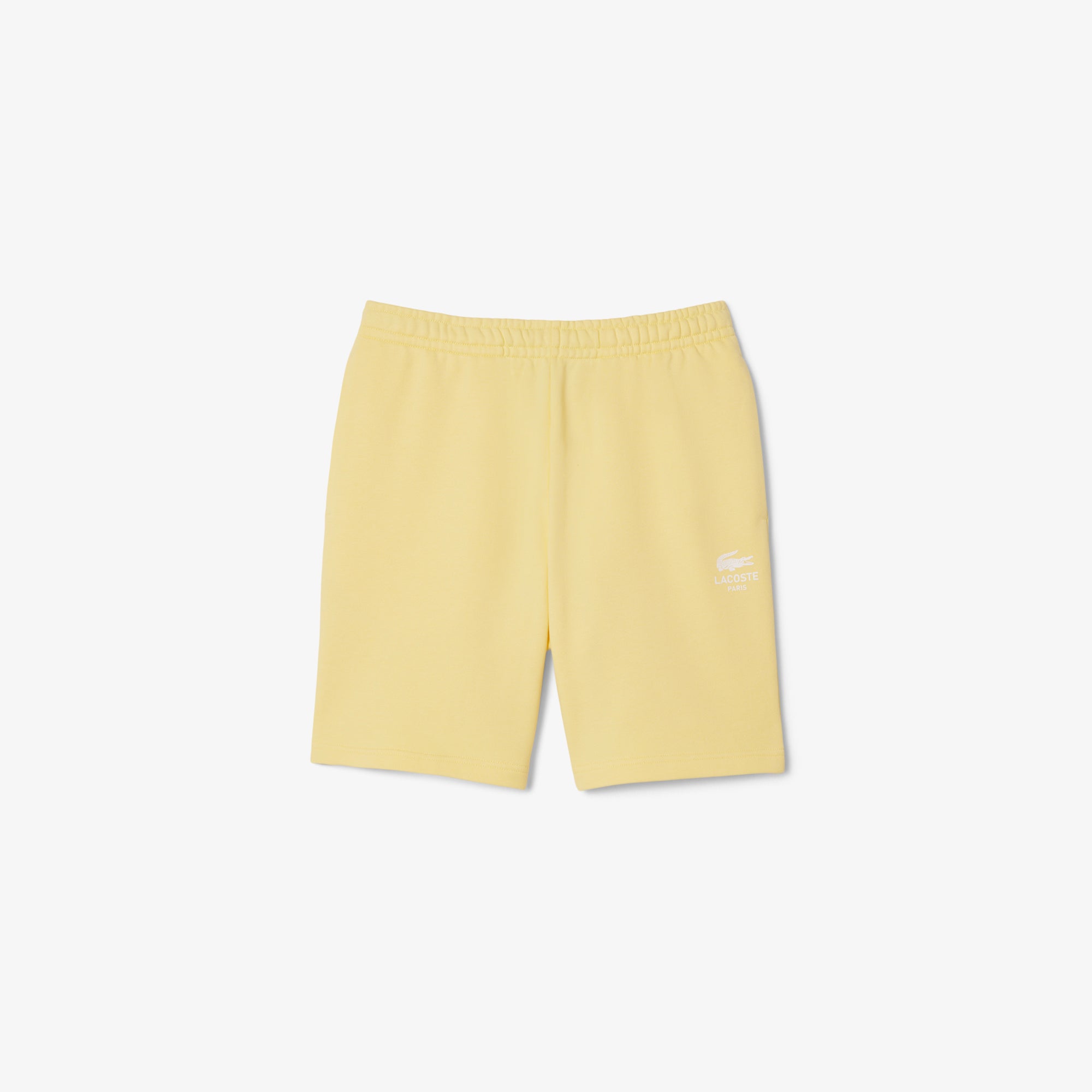 Lacoste Printed Cotton Fleece Shorts