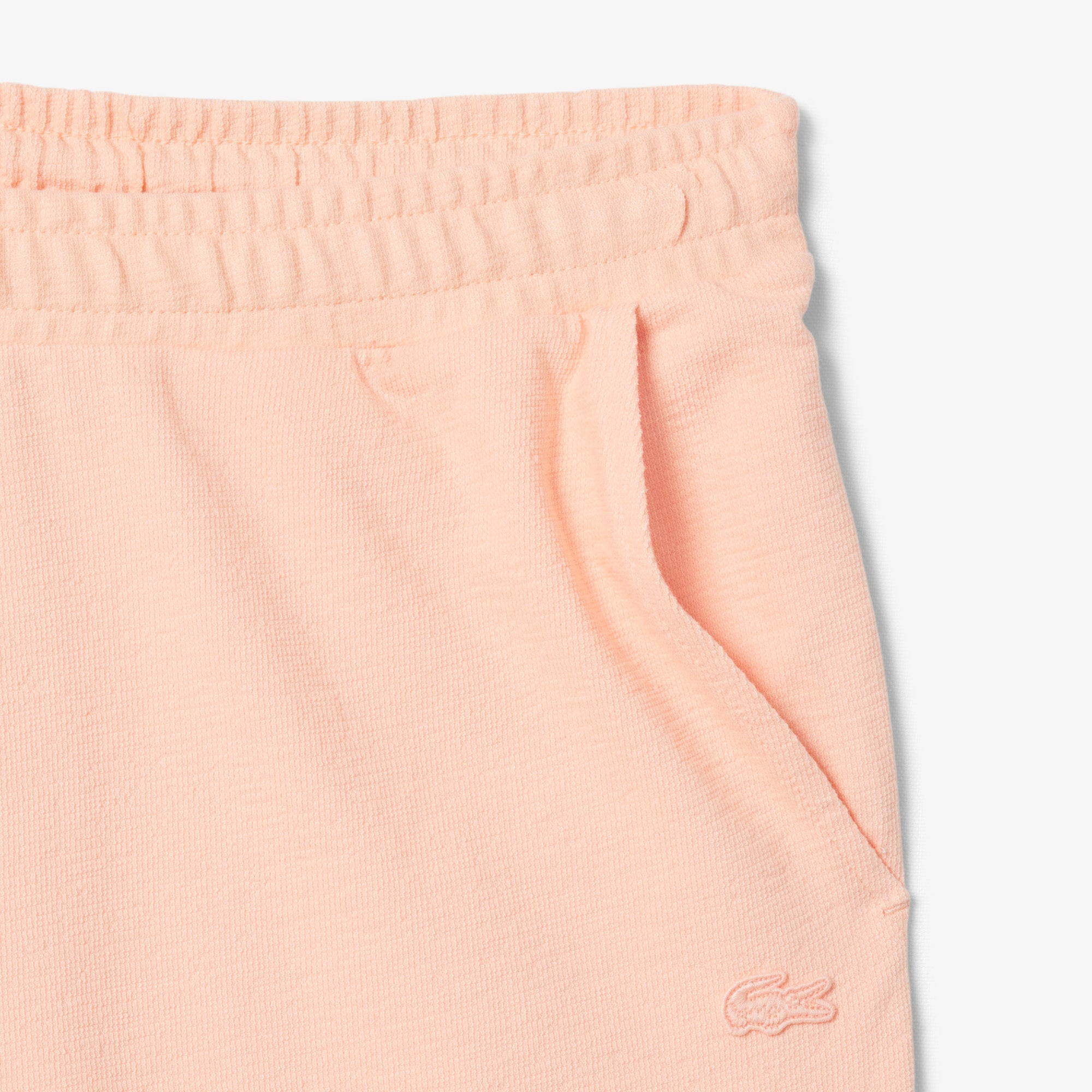 LACOSTE Textured Jersey Shorts