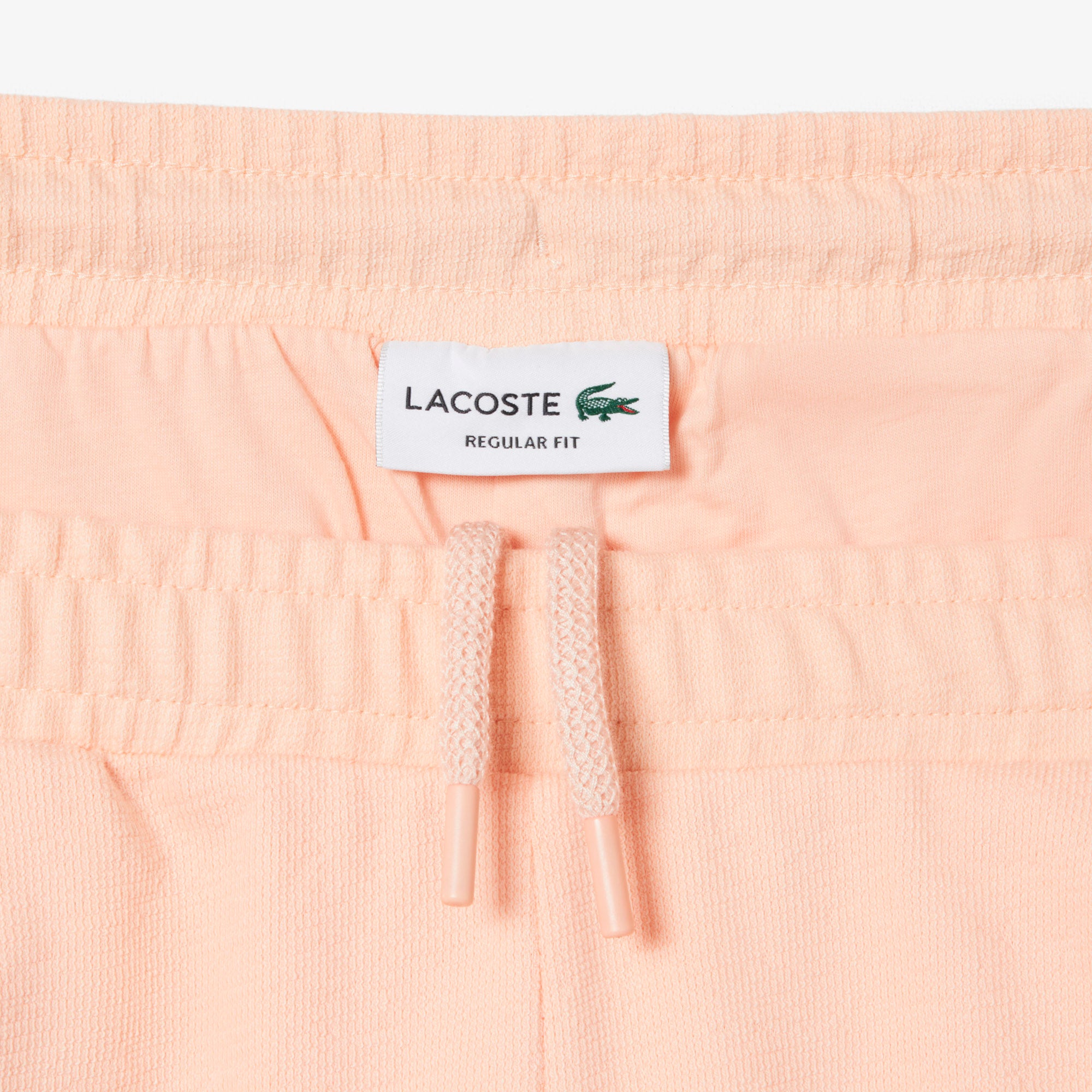 LACOSTE Textured Jersey Shorts