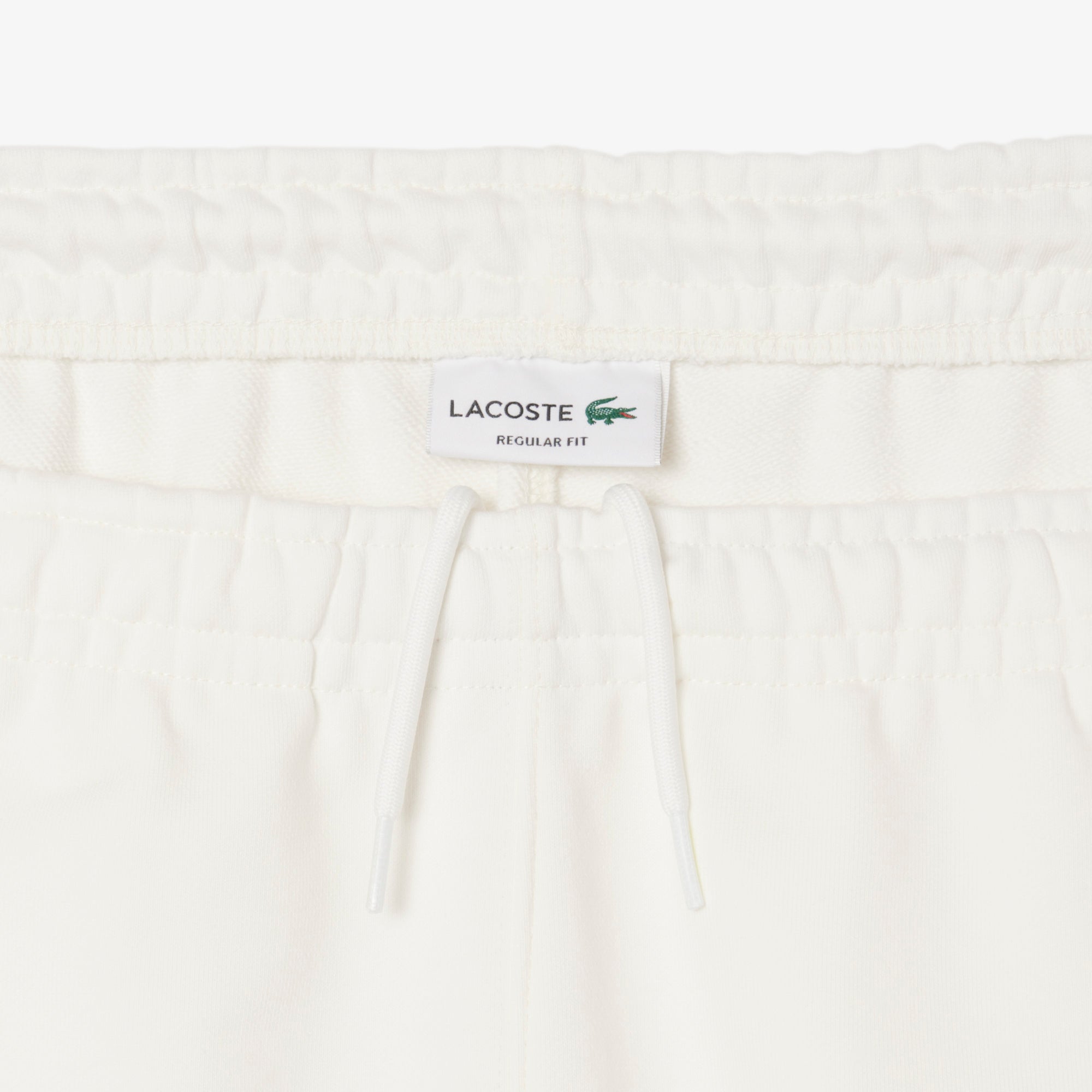 LACOSTE Colour-block fleece shorts
