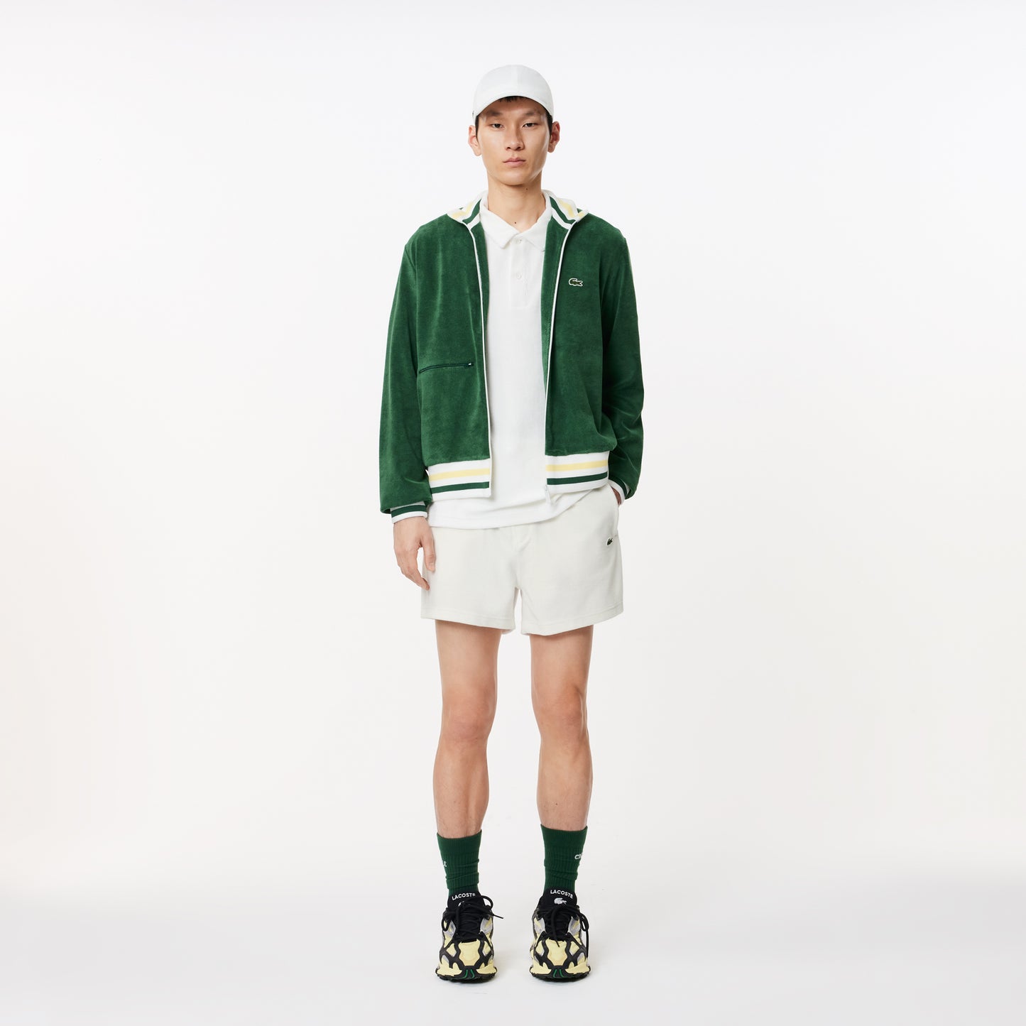 Lacoste Regular Fit Terry Knit Paris Shorts