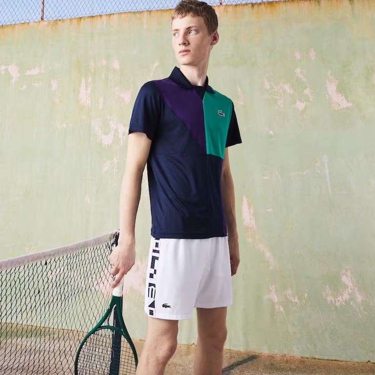 Men's Lacoste Sport Contrast Print Tennis Shorts