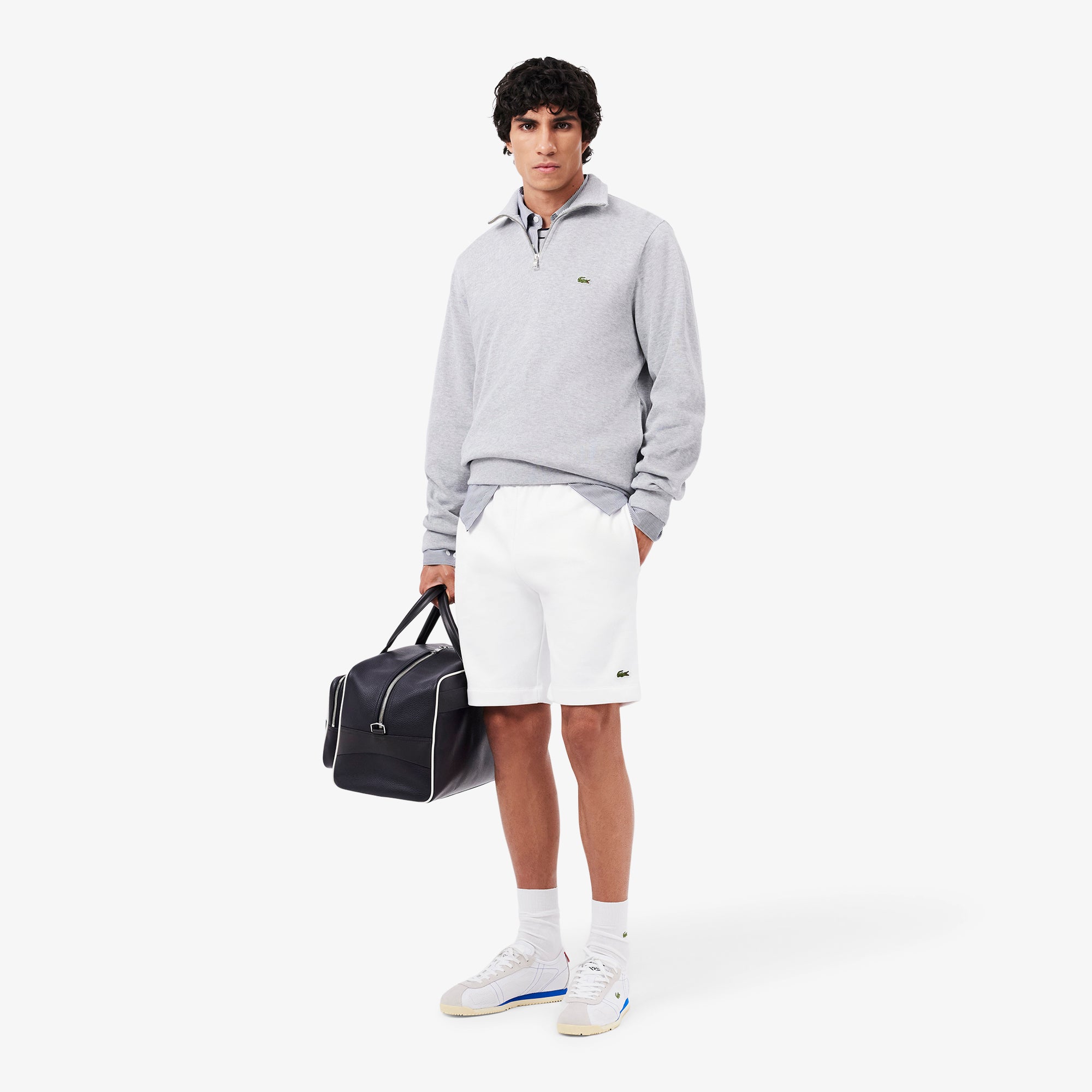 Lacoste Men Regular Fit Fleece Shorts