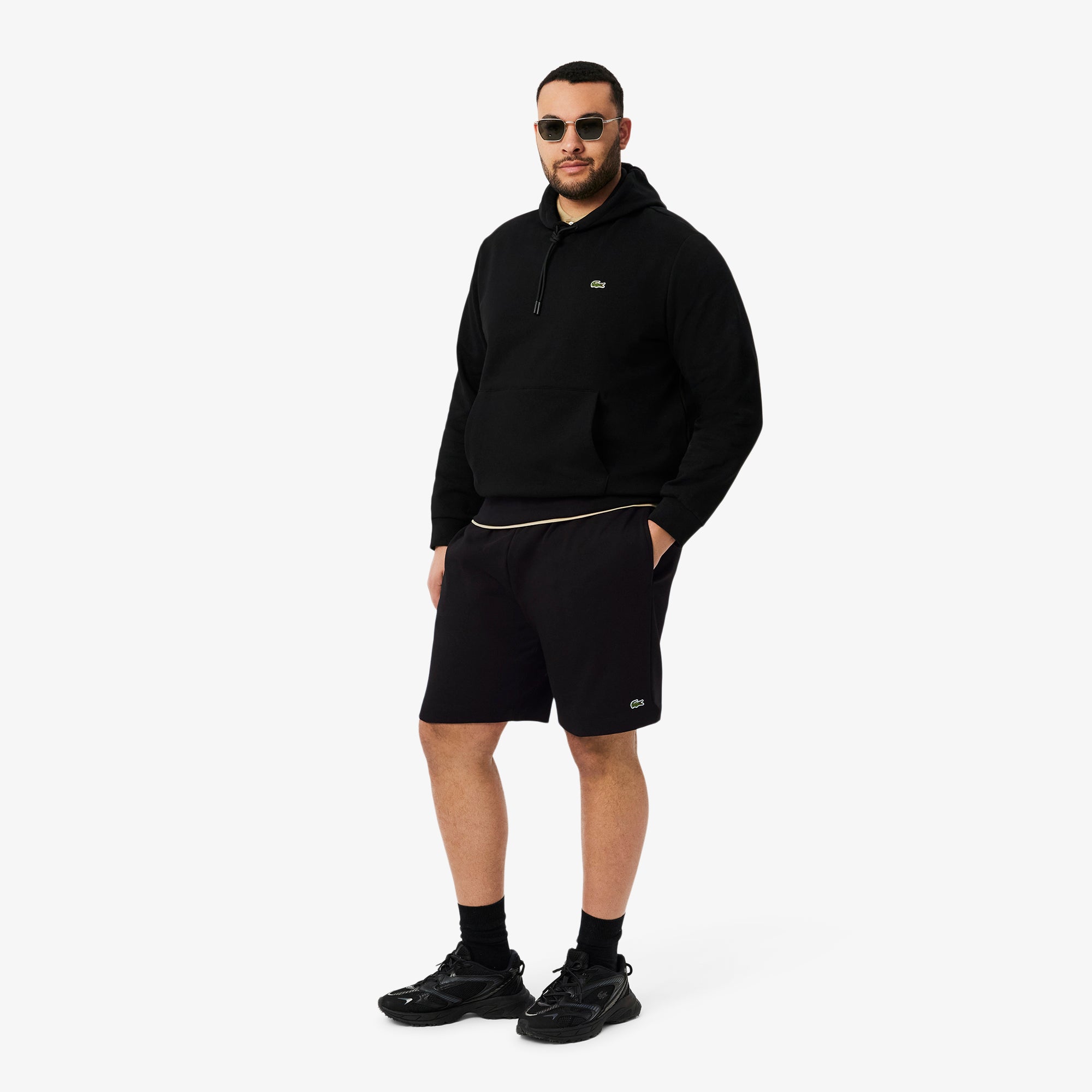 LACOSTE Regular Fit Fleece Shorts