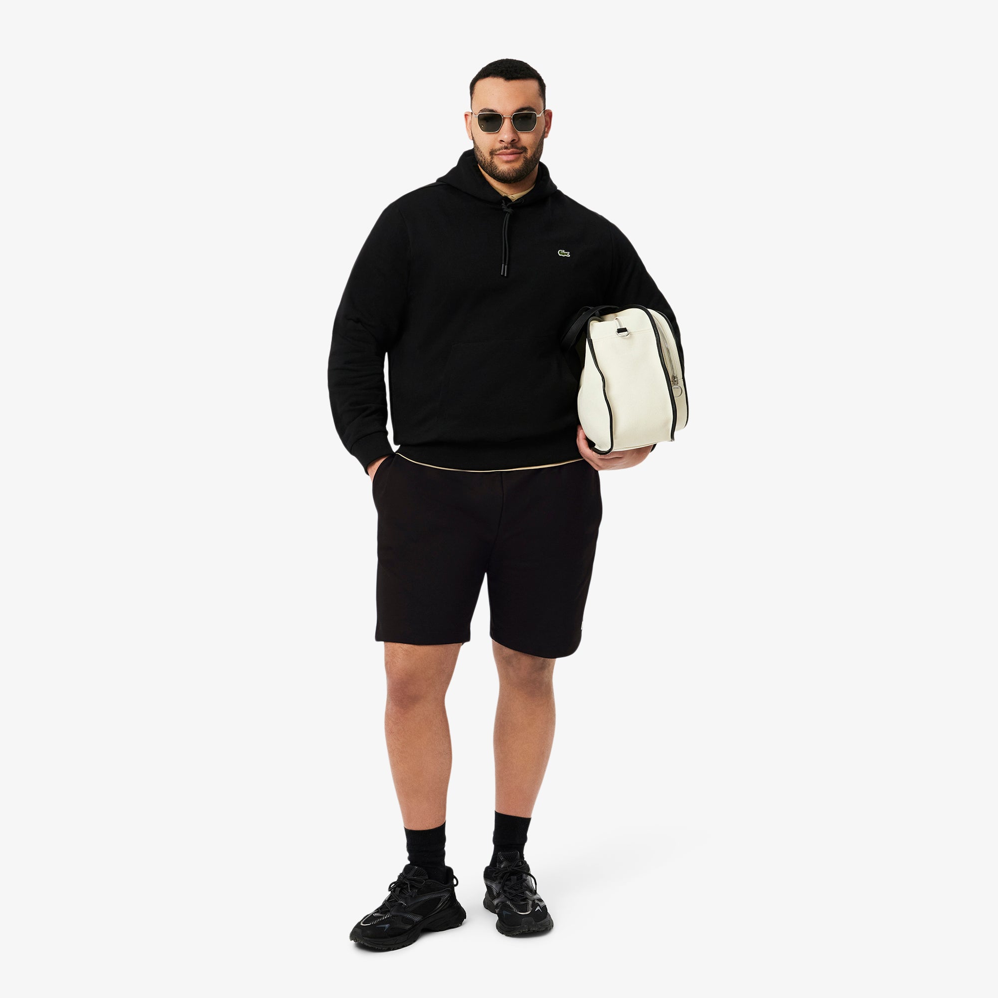 LACOSTE Regular Fit Fleece Shorts