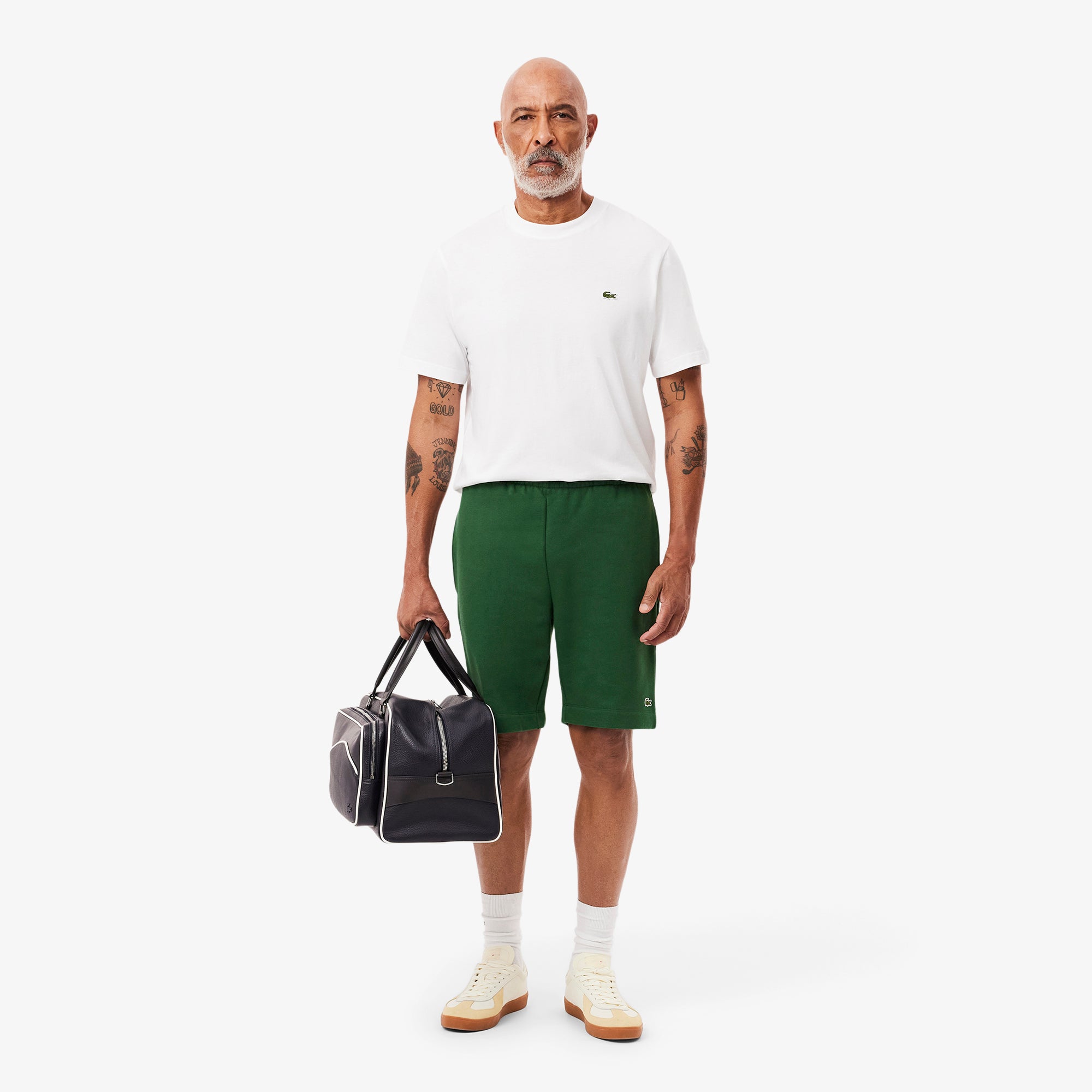 LACOSTE Regular Fit Fleece Shorts