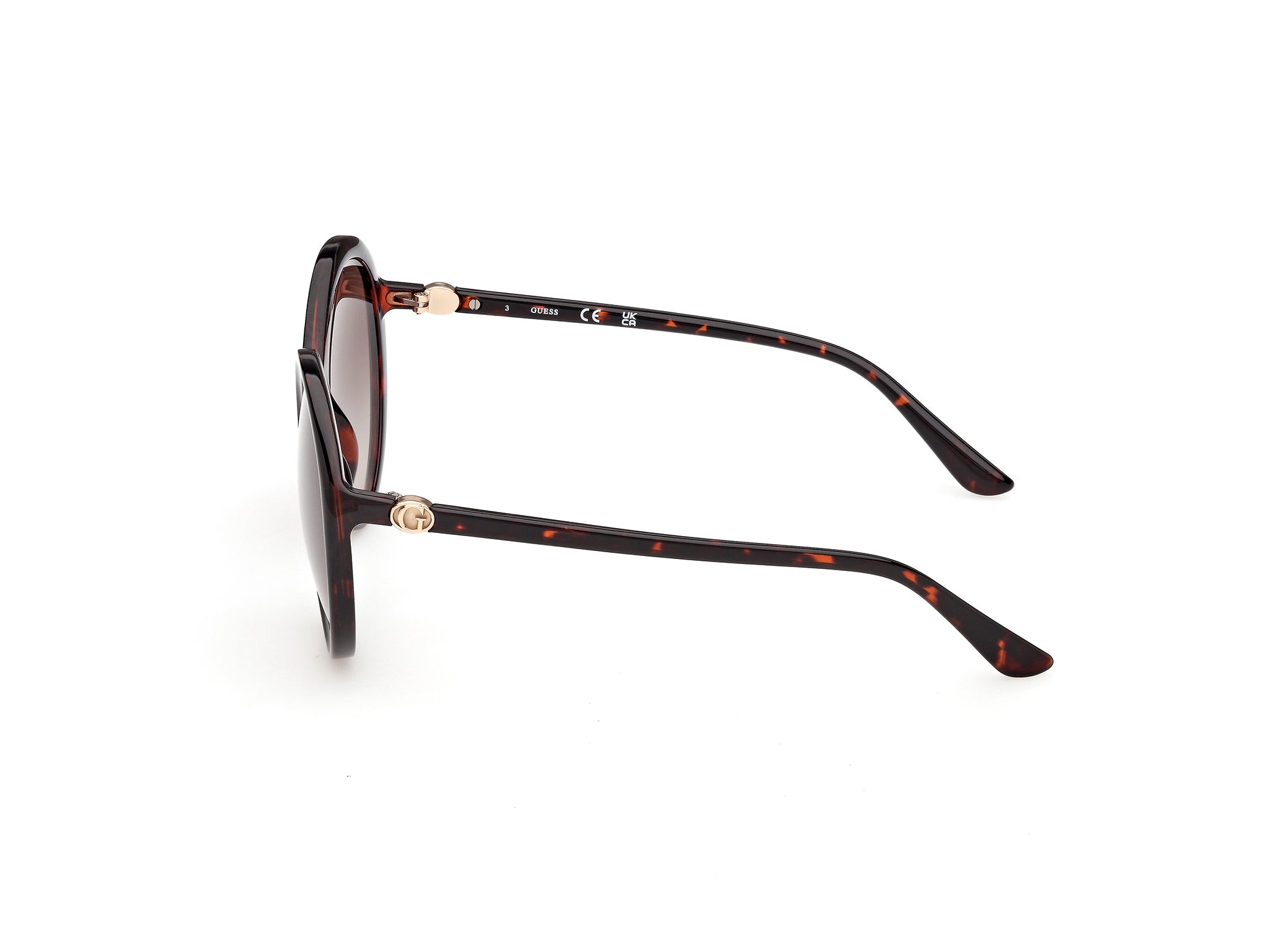 GUESS Women's Injected Round Sunglasses