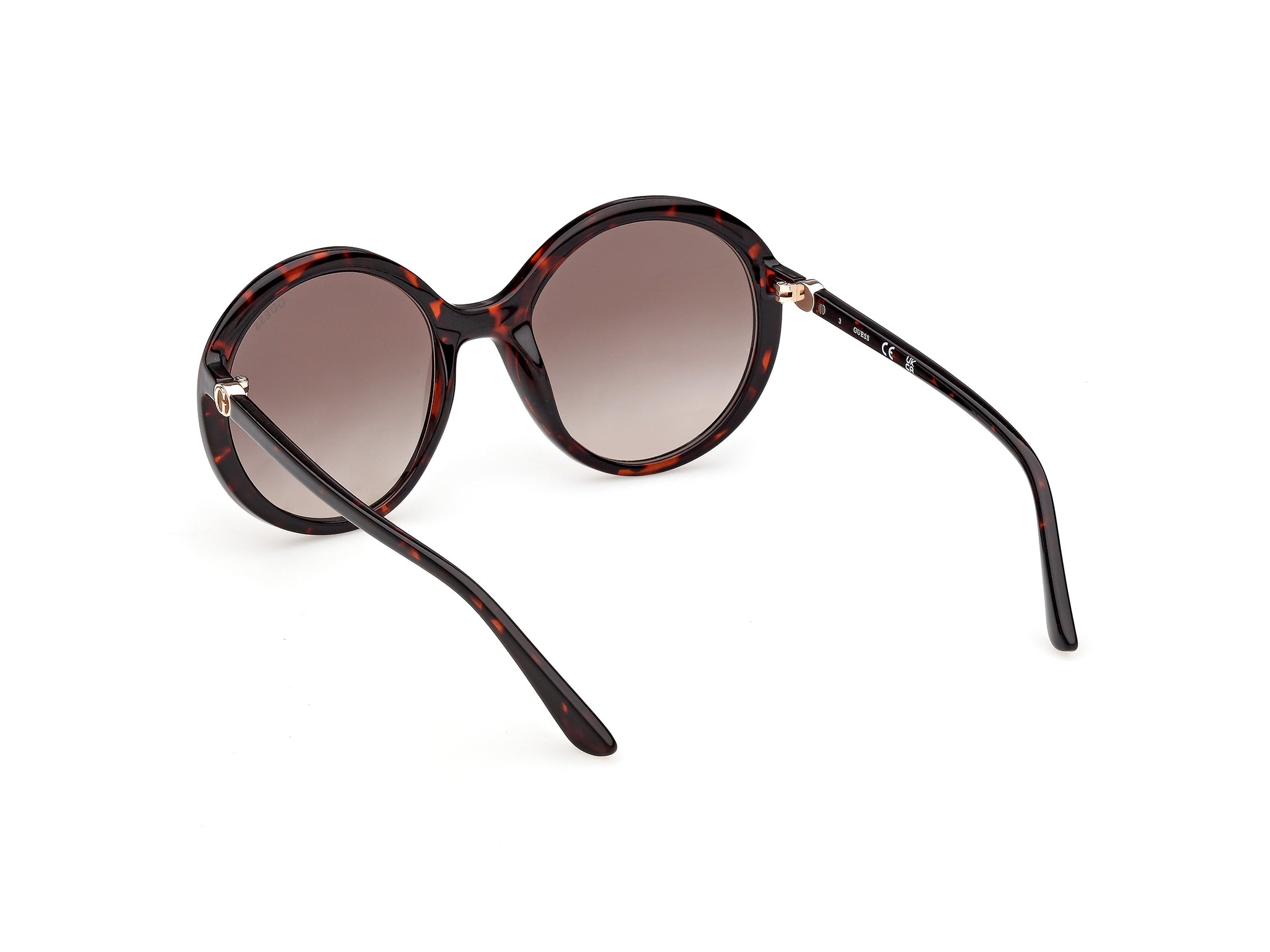 GUESS Women's Injected Round Sunglasses