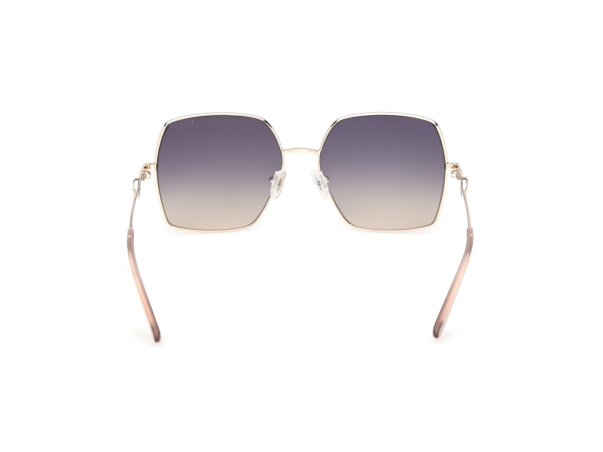 GUESS Women's Metal Square Sunglasses