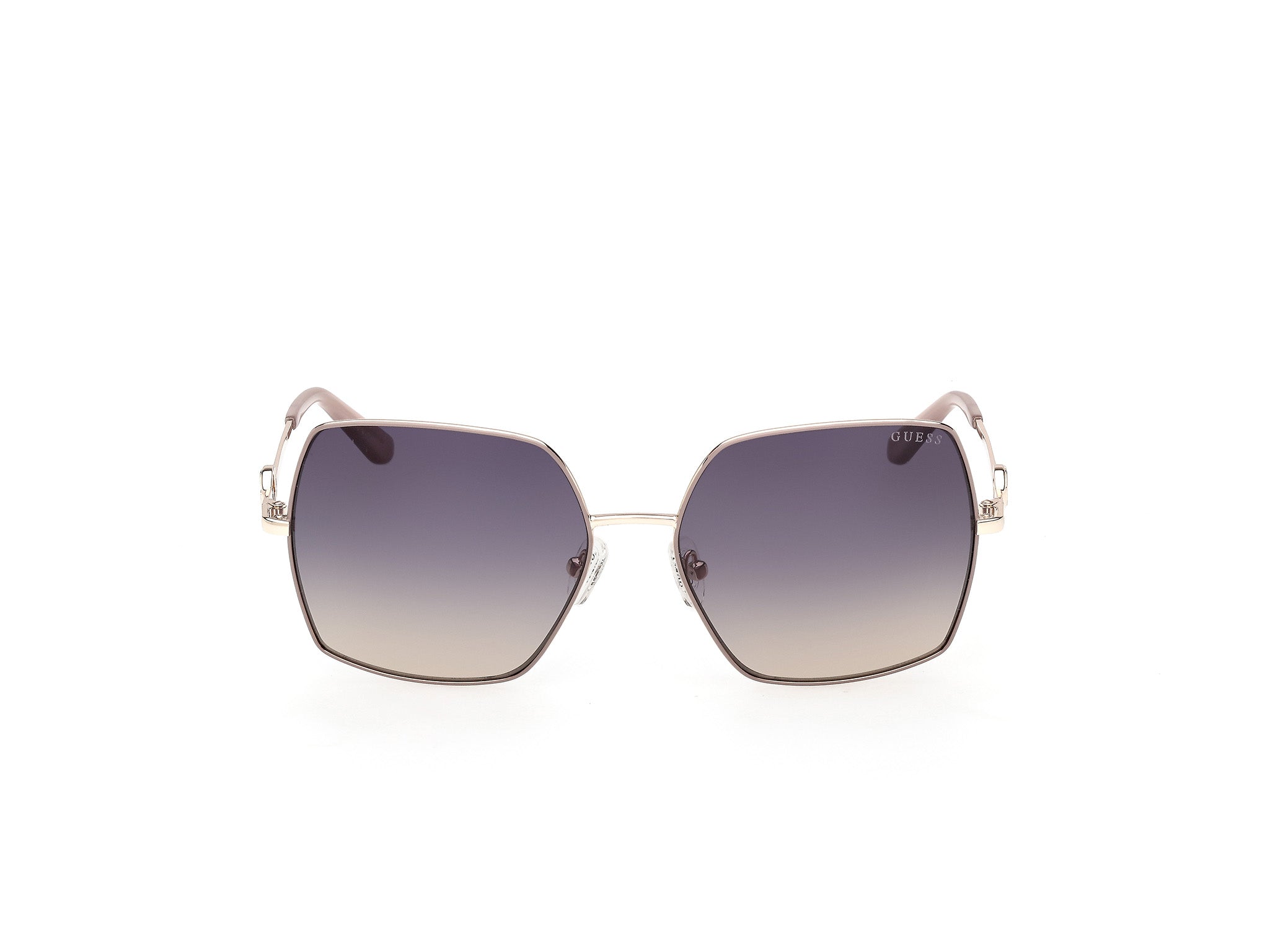 GUESS Women's Metal Square Sunglasses