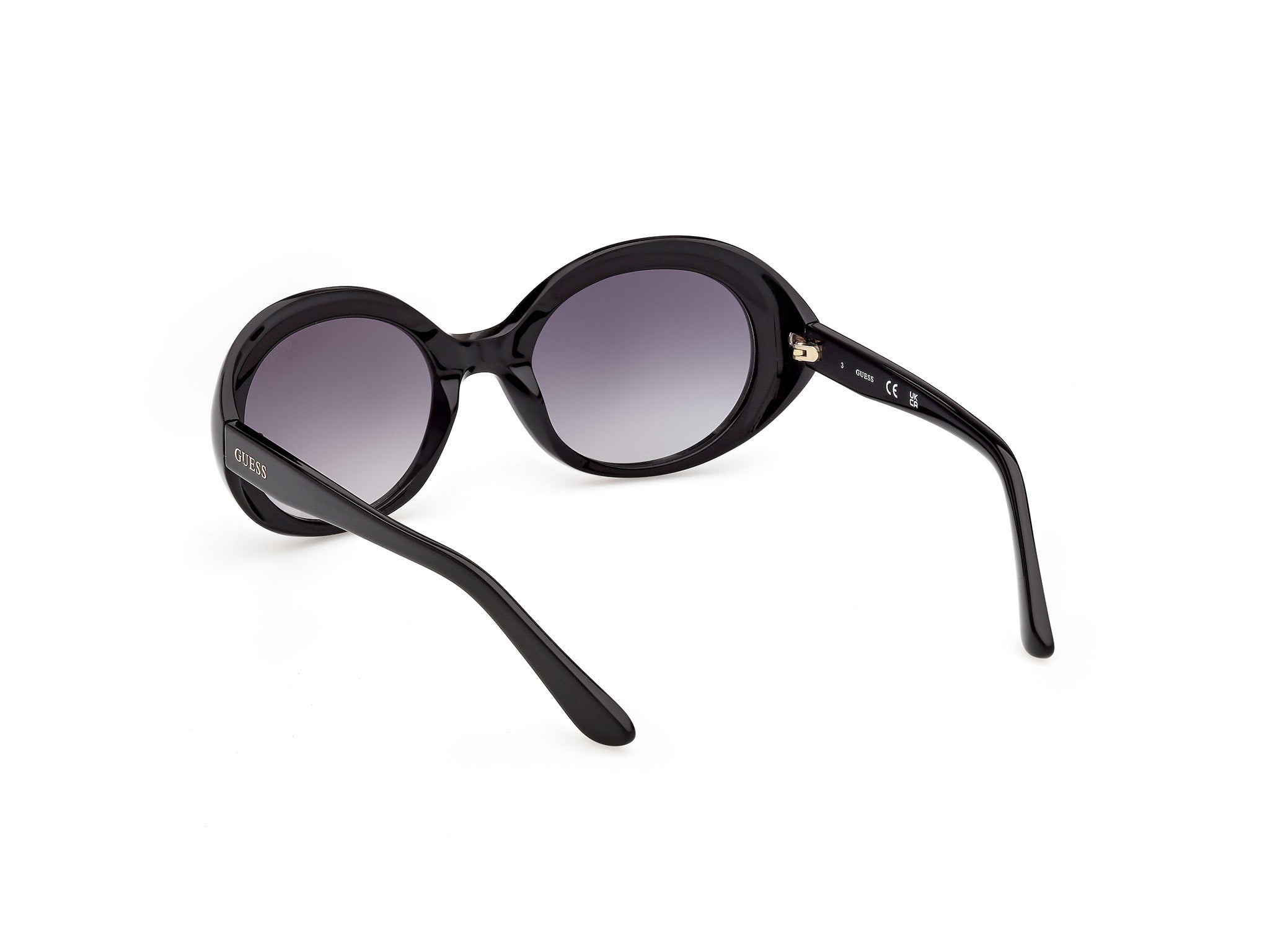 GUESS Women's Metal Square Oval Sunglasses