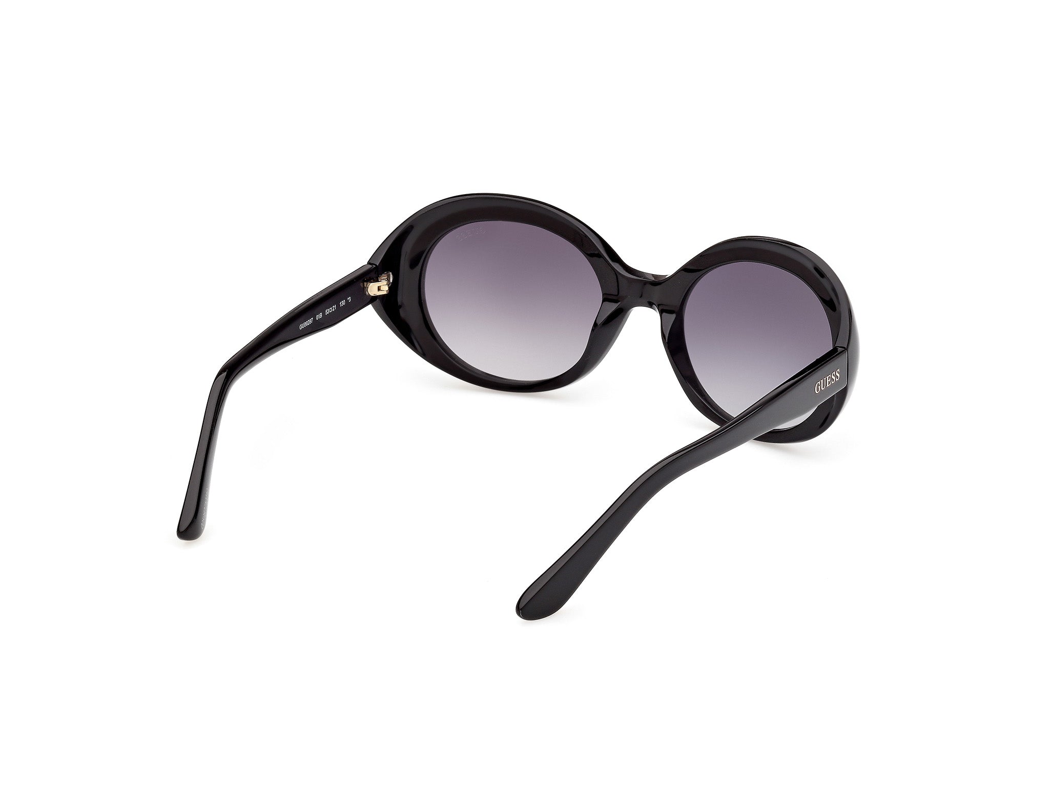GUESS Women's Metal Square Oval Sunglasses