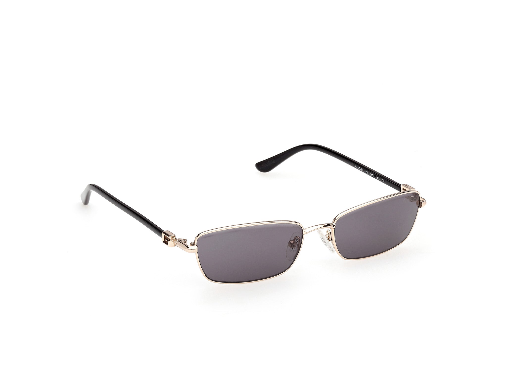 GUESS Women's Metal Rectangular Sunglasses