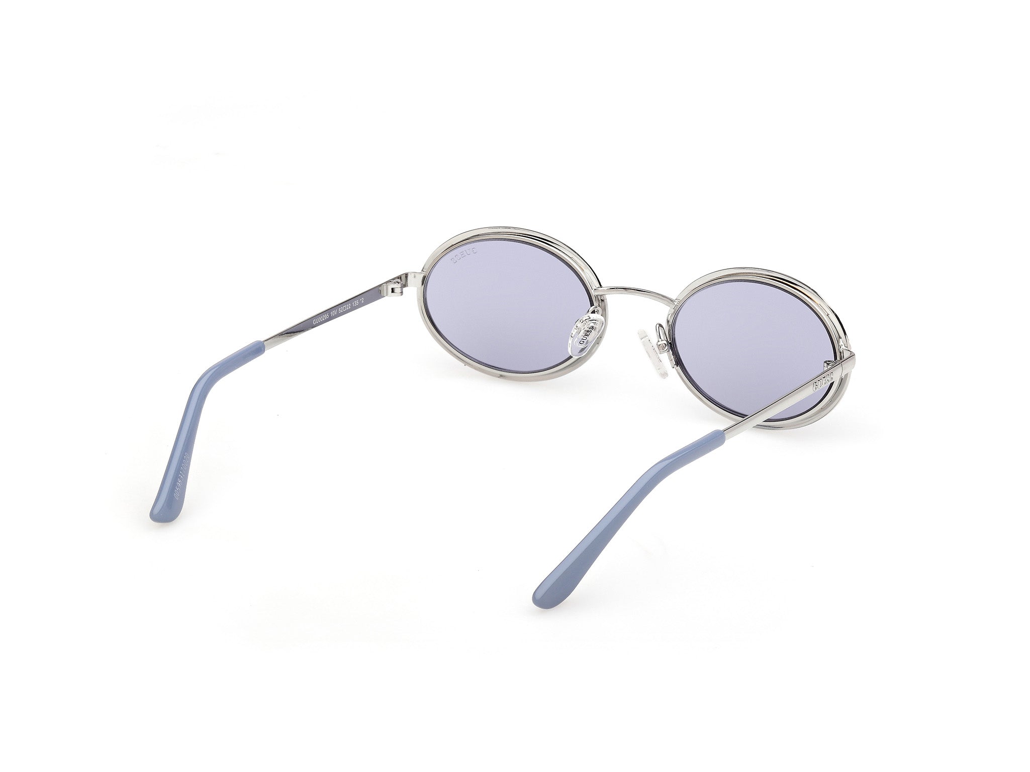 GUESS Women's Metal Oval Sunglasses